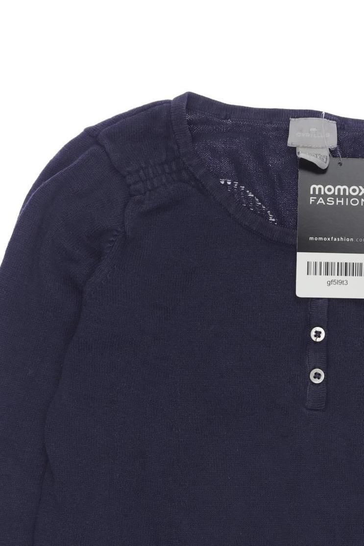 Thumbnail - Cyrillus Mädchen Pullover, marineblau, Gr. 140