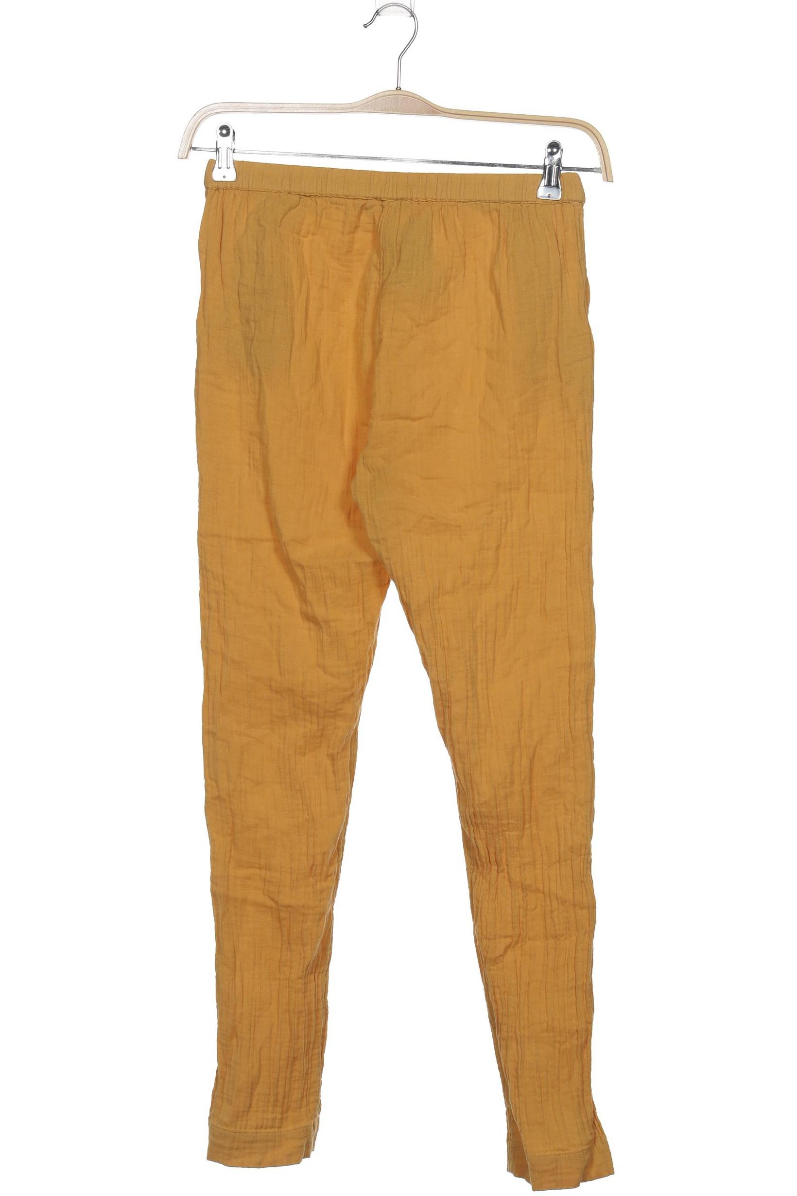 Thumbnail - Cyrillus Mädchen Stoffhose, gelb, Gr. 152