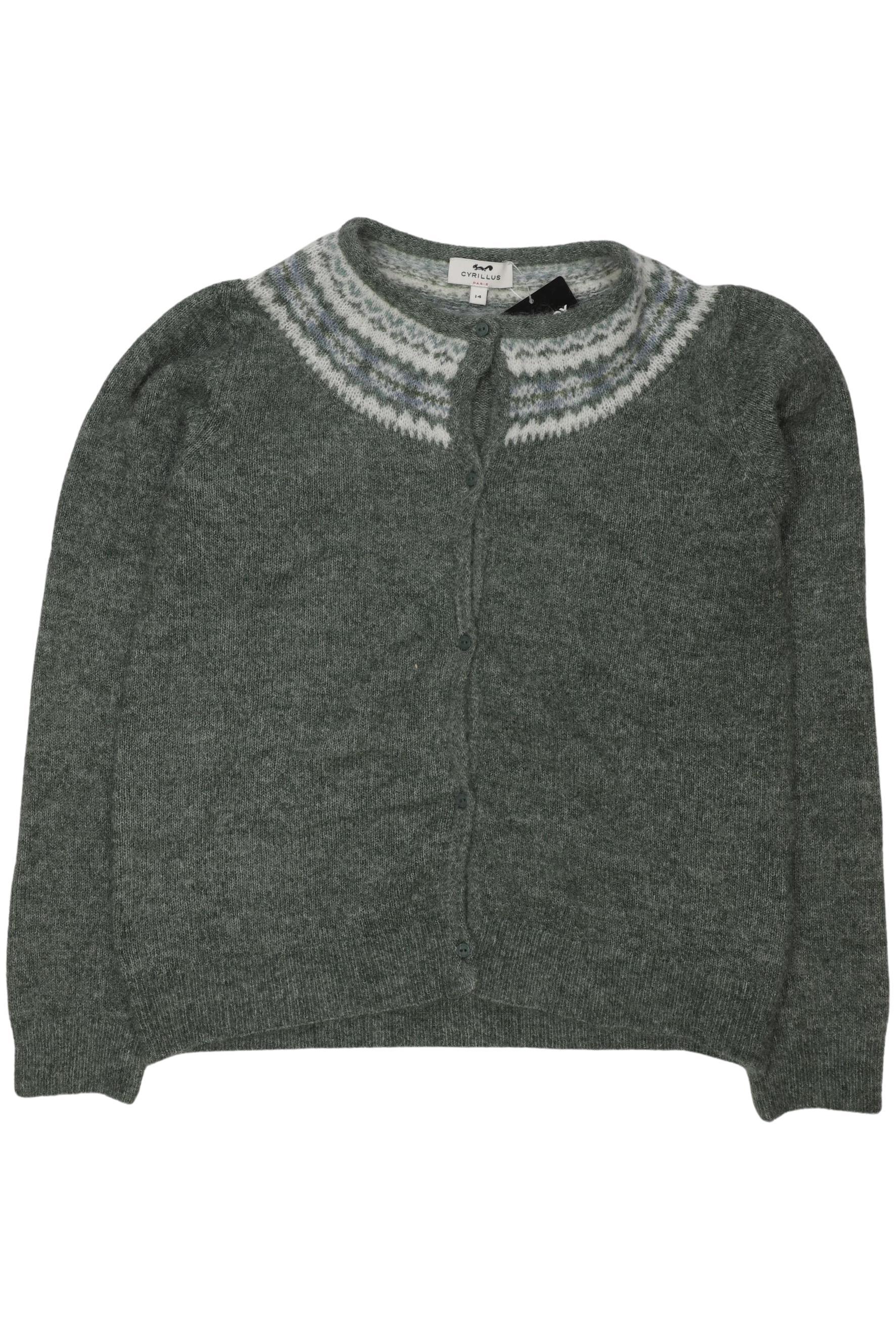 

Cyrillus Mädchen Strickjacke, grün, Gr. 14