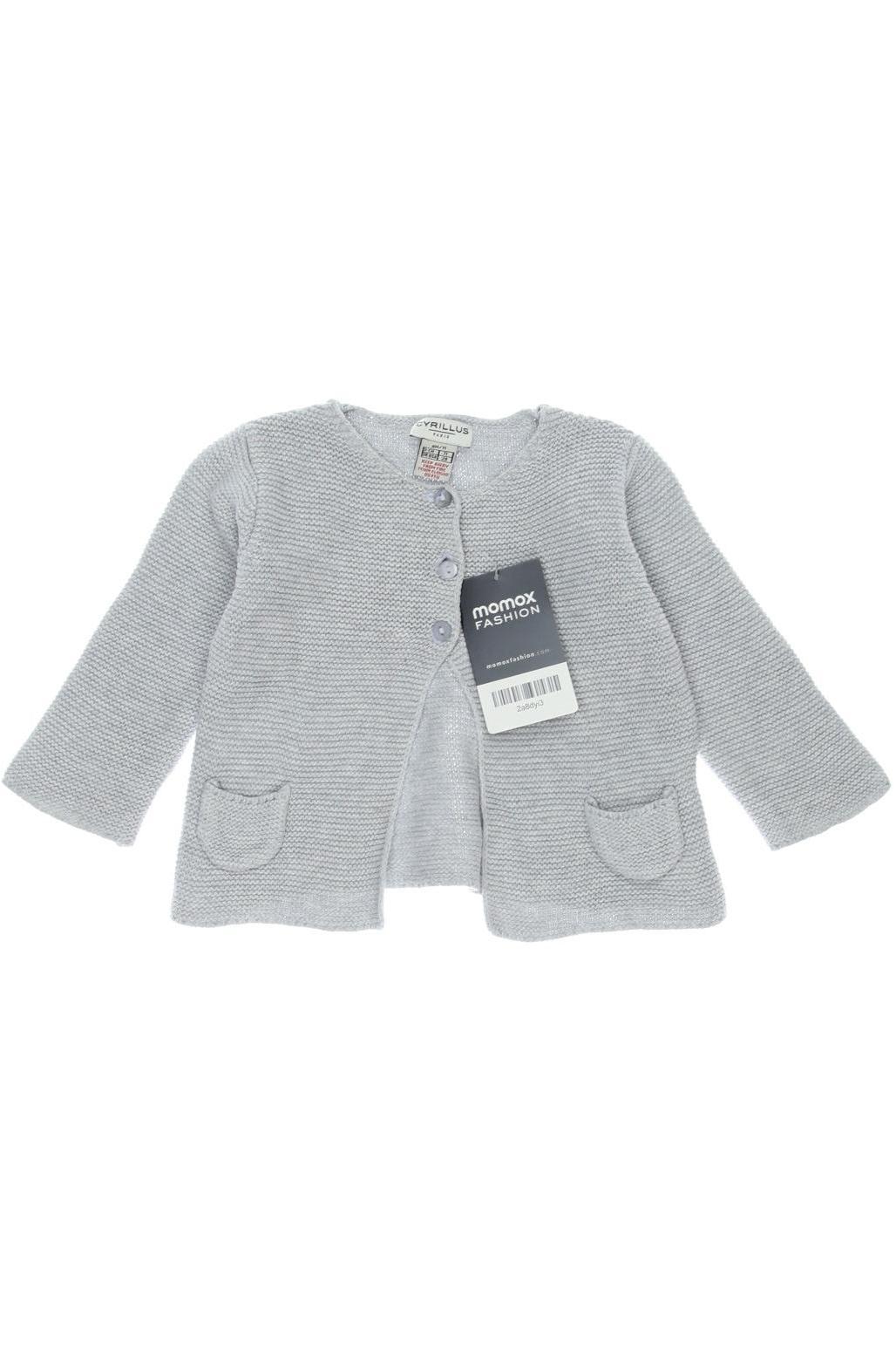 

Cyrillus Damen Strickjacke, grau, Gr. 68