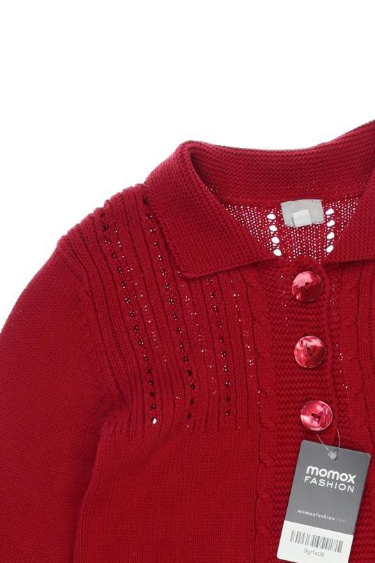 Thumbnail - Cyrillus Mädchen Strickjacke, rot, Gr. 140