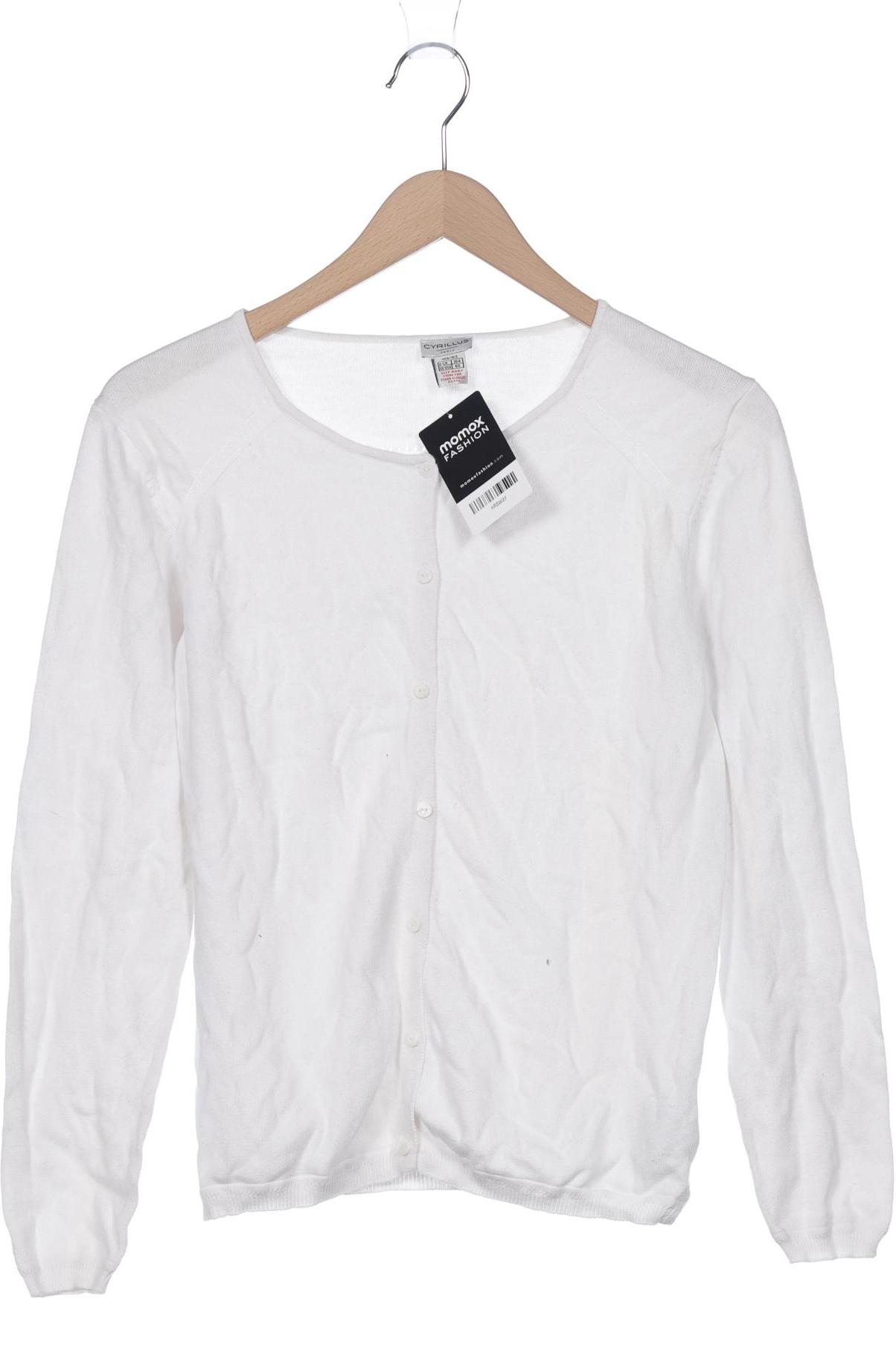 

Cyrillus Damen Strickjacke, weiß, Gr. 164