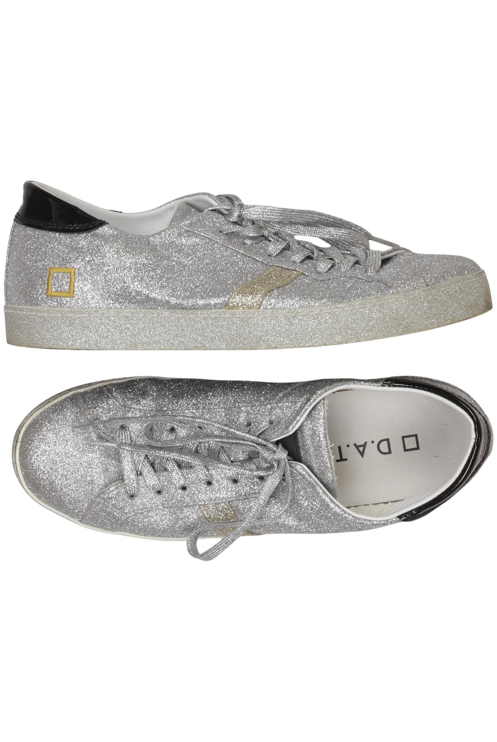 

D.a.t.e. Damen Sneakers, silber, Gr. 40