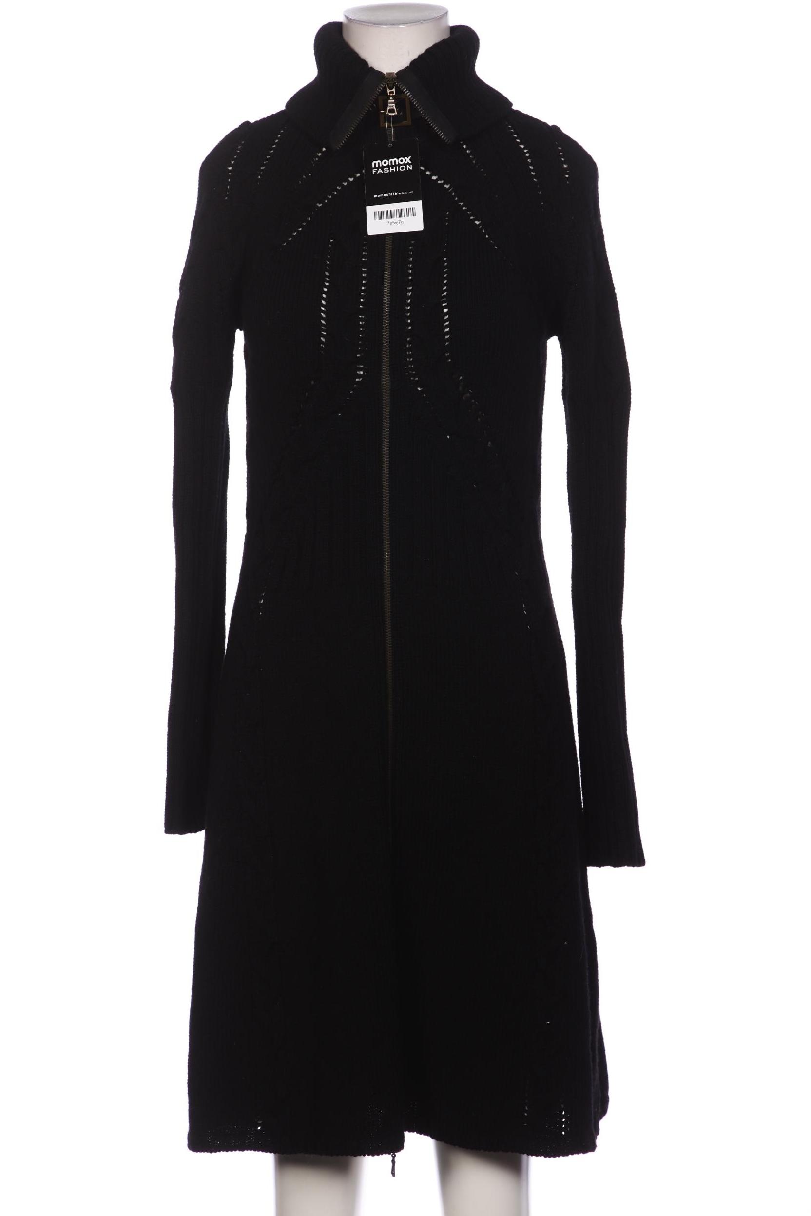 

D.exterior Damen Strickjacke, schwarz, Gr. 34