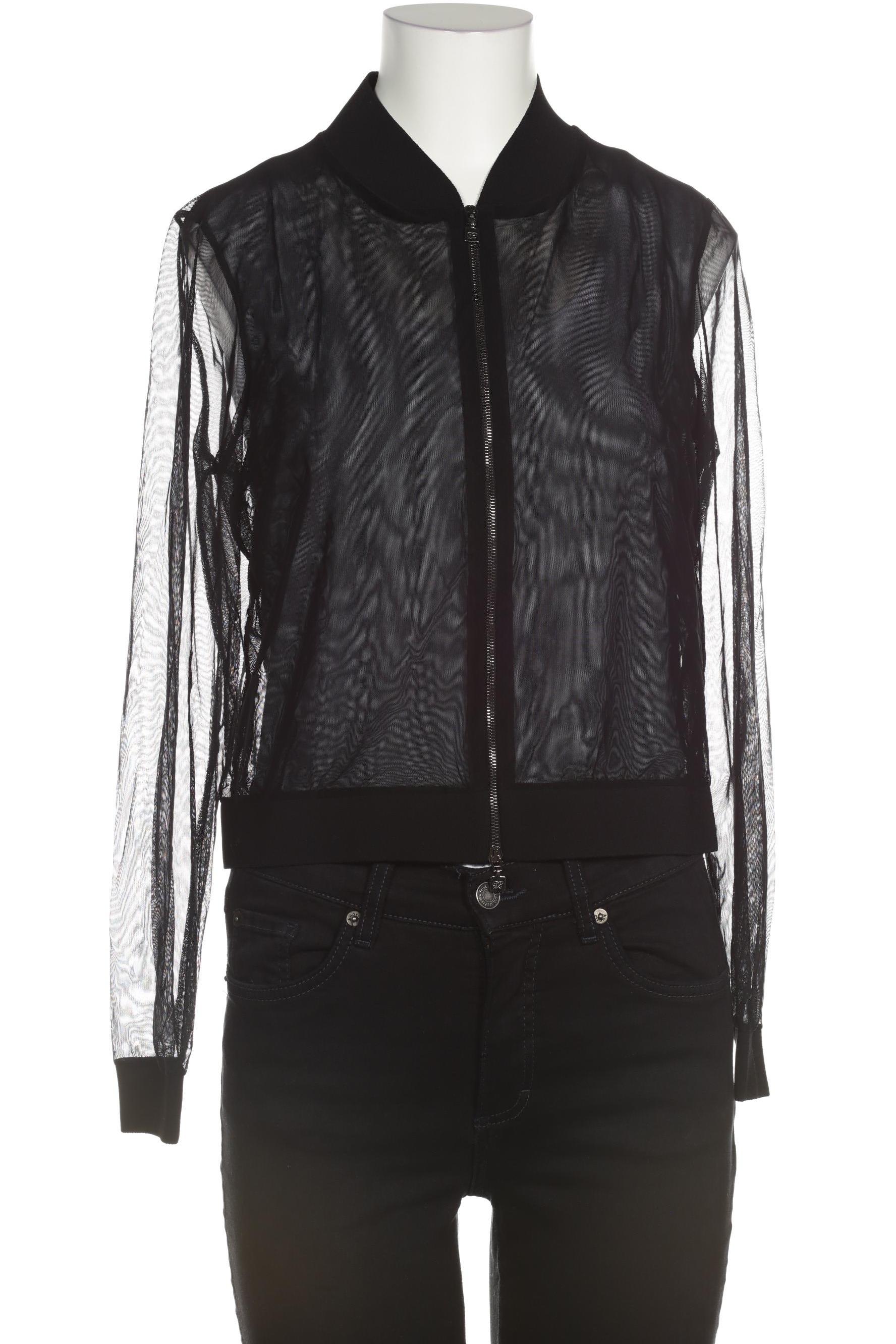 

D.exterior Damen Strickjacke, schwarz, Gr.