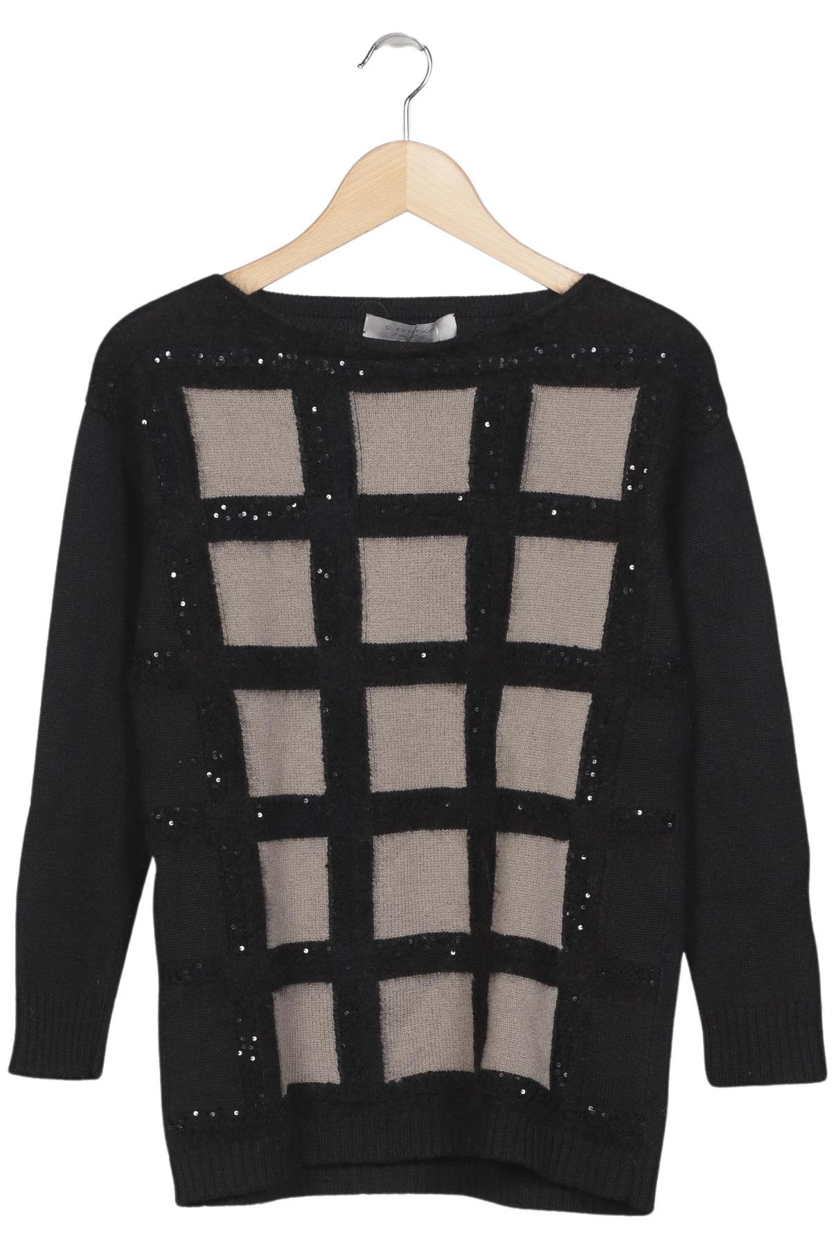 

D.exterior Damen Pullover, schwarz, Gr. 36