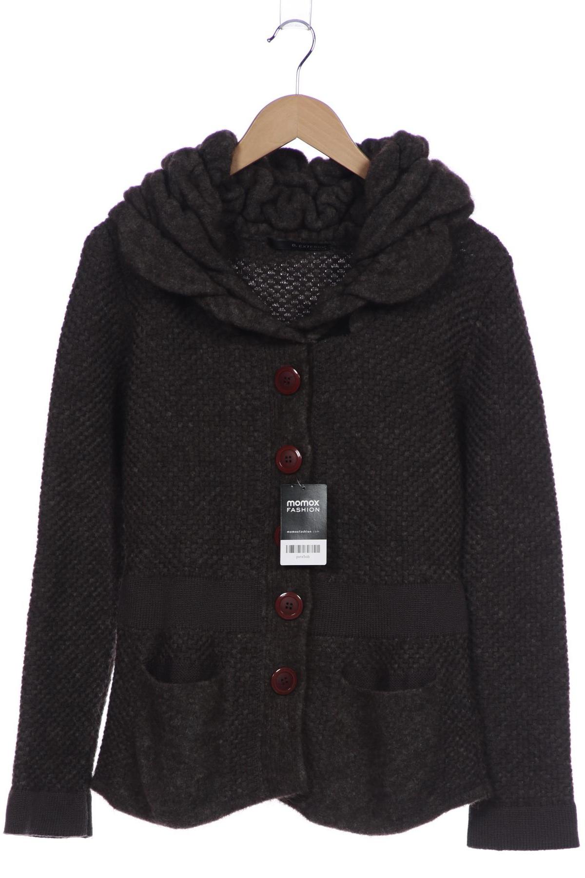 

D.exterior Damen Strickjacke, braun, Gr. 38