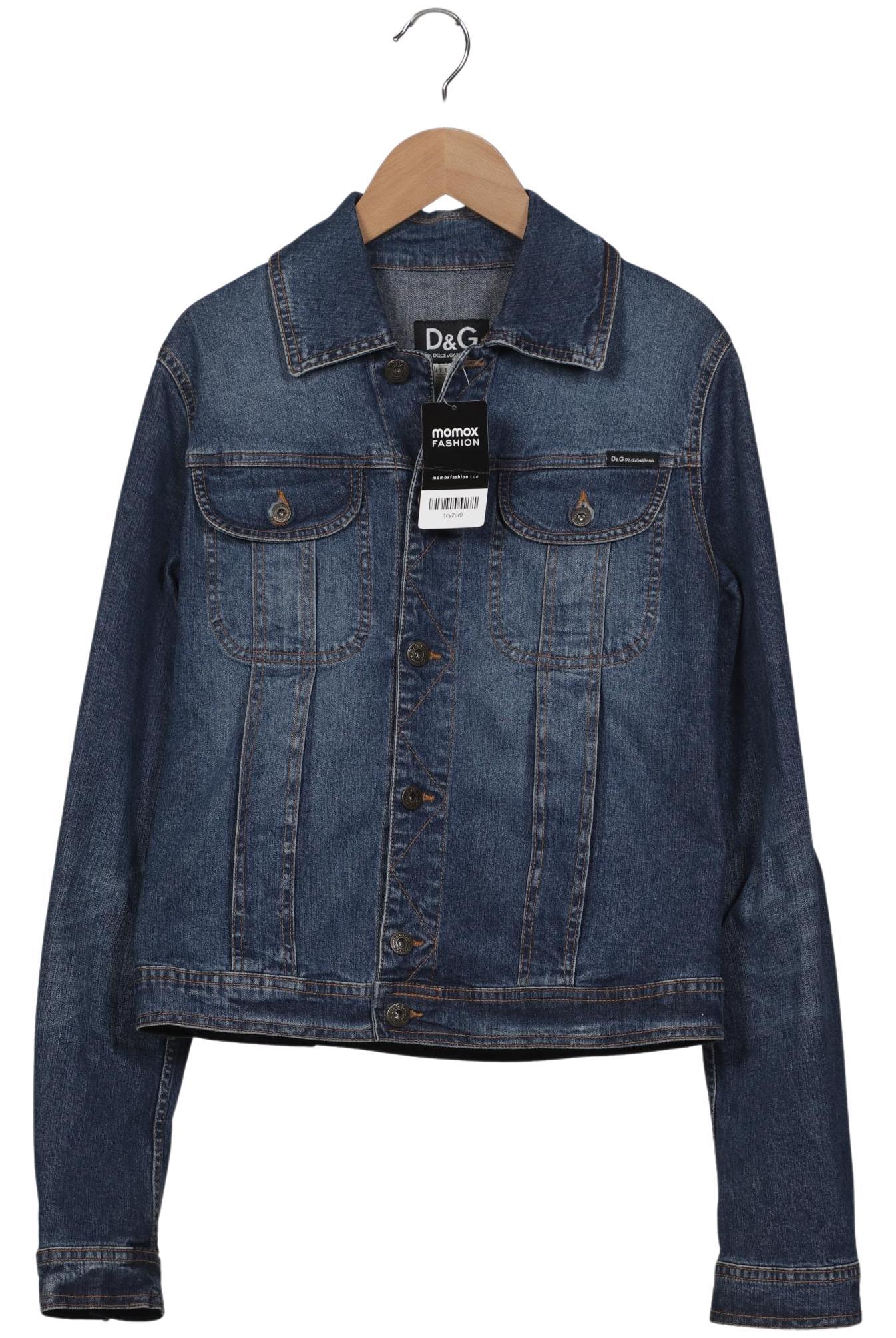 

D&G by Dolce&Gabbana Damen Jacke, blau, Gr. 36