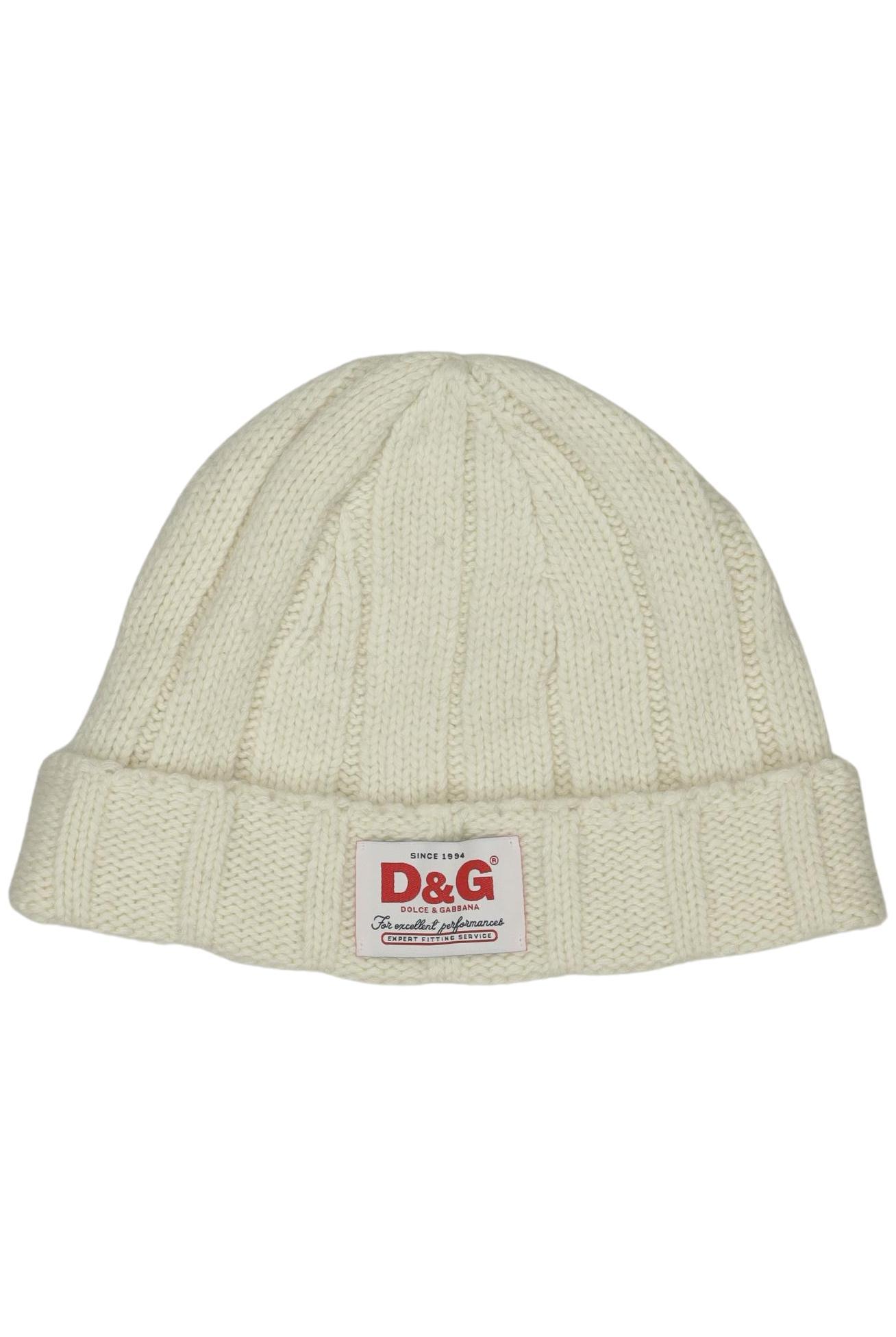

D&G by Dolce&Gabbana Herren Hut/Mütze, cremeweiß, Gr. uni