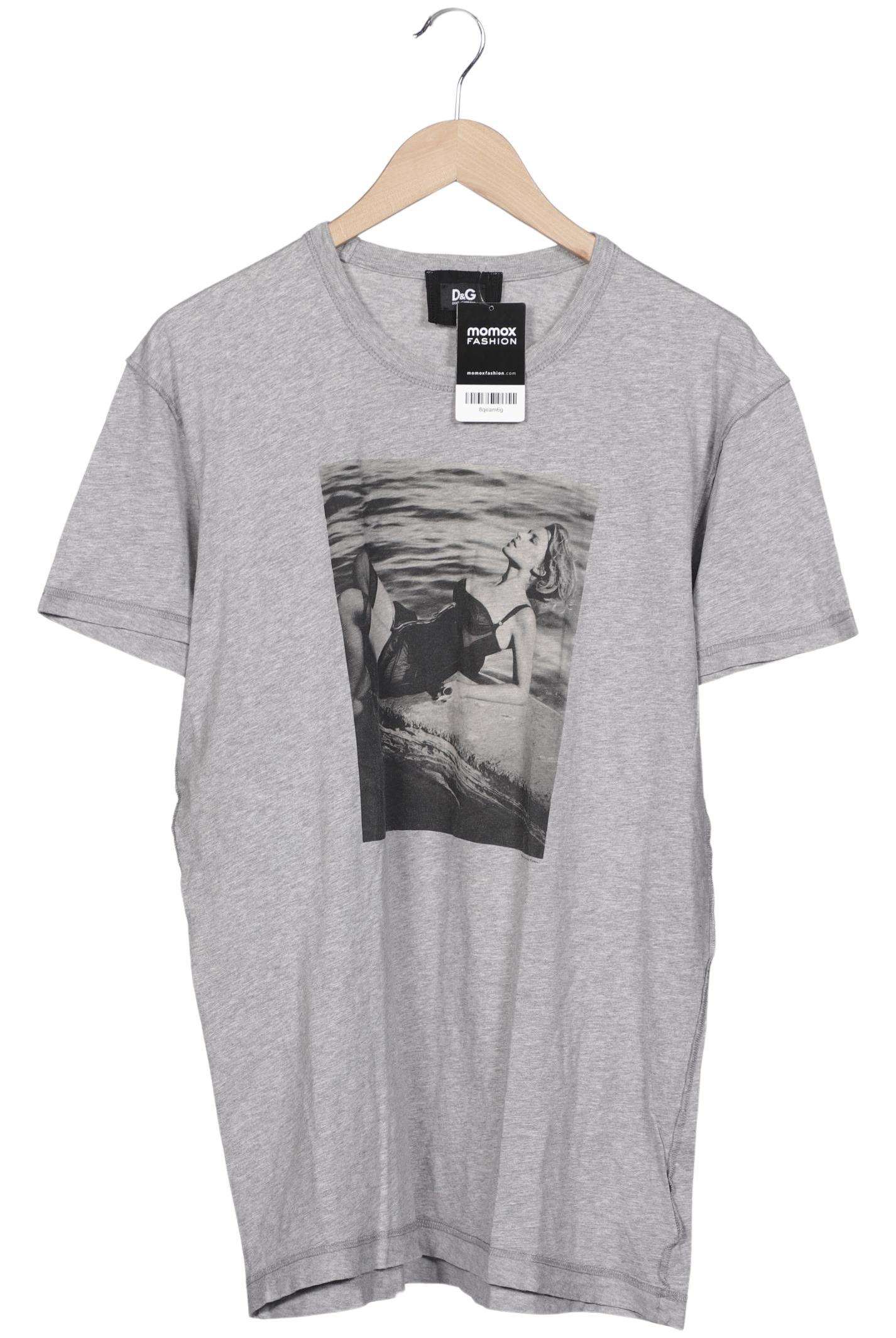

D&G by Dolce&Gabbana Herren T-Shirt, grau, Gr. 54