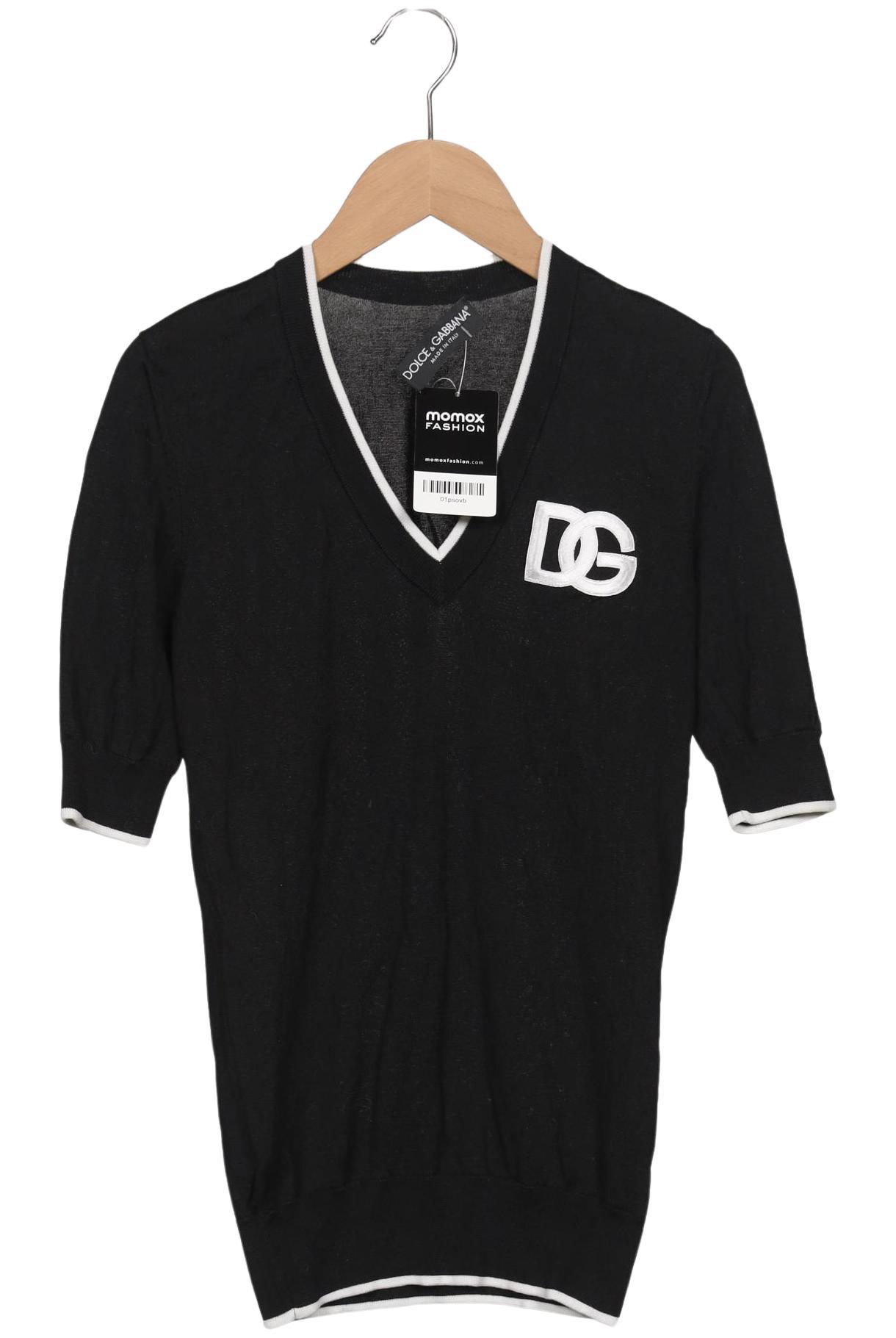 

D&G by Dolce&Gabbana Damen T-Shirt, schwarz, Gr. 38