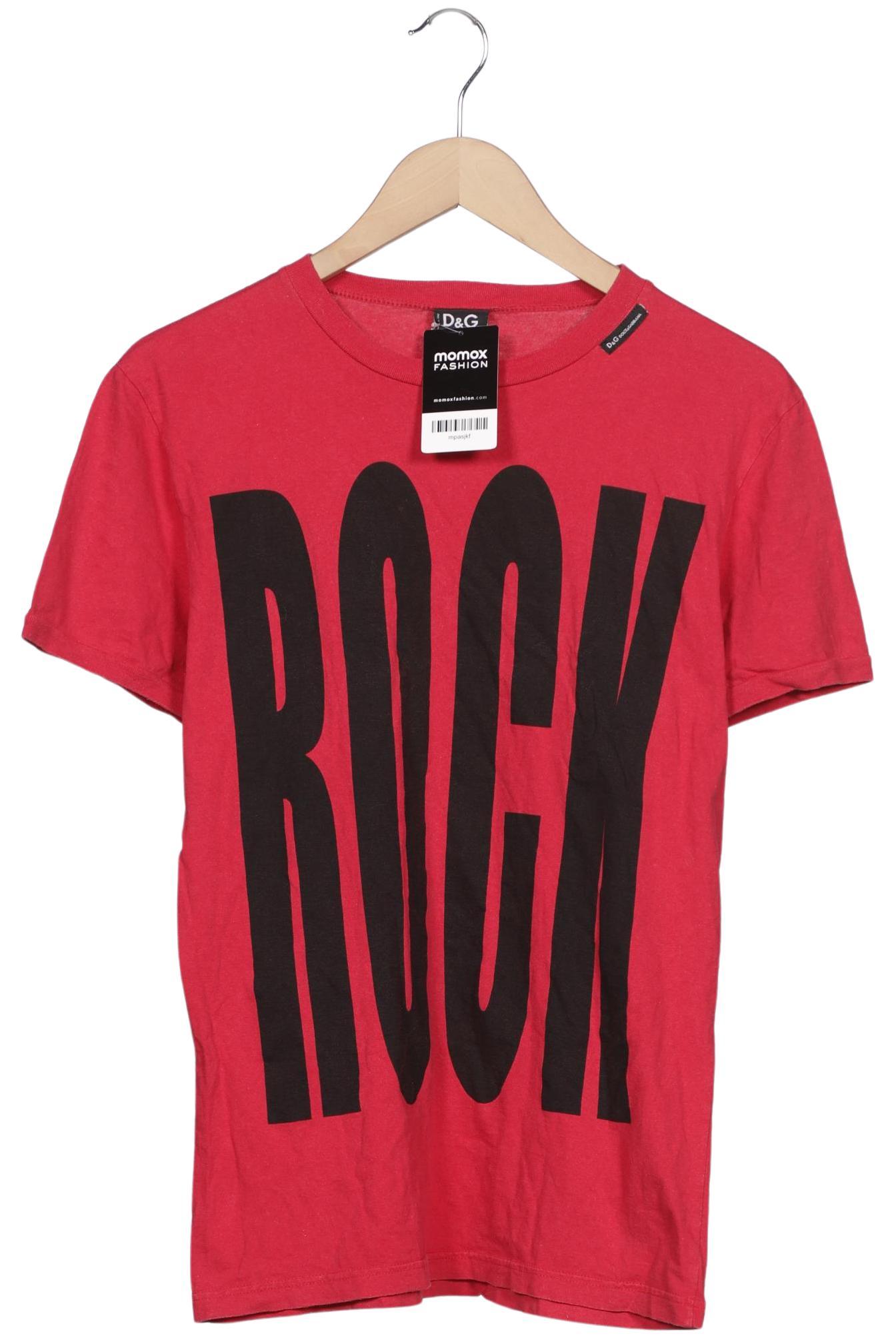 

D&G by Dolce&Gabbana Herren T-Shirt, rot, Gr. 52