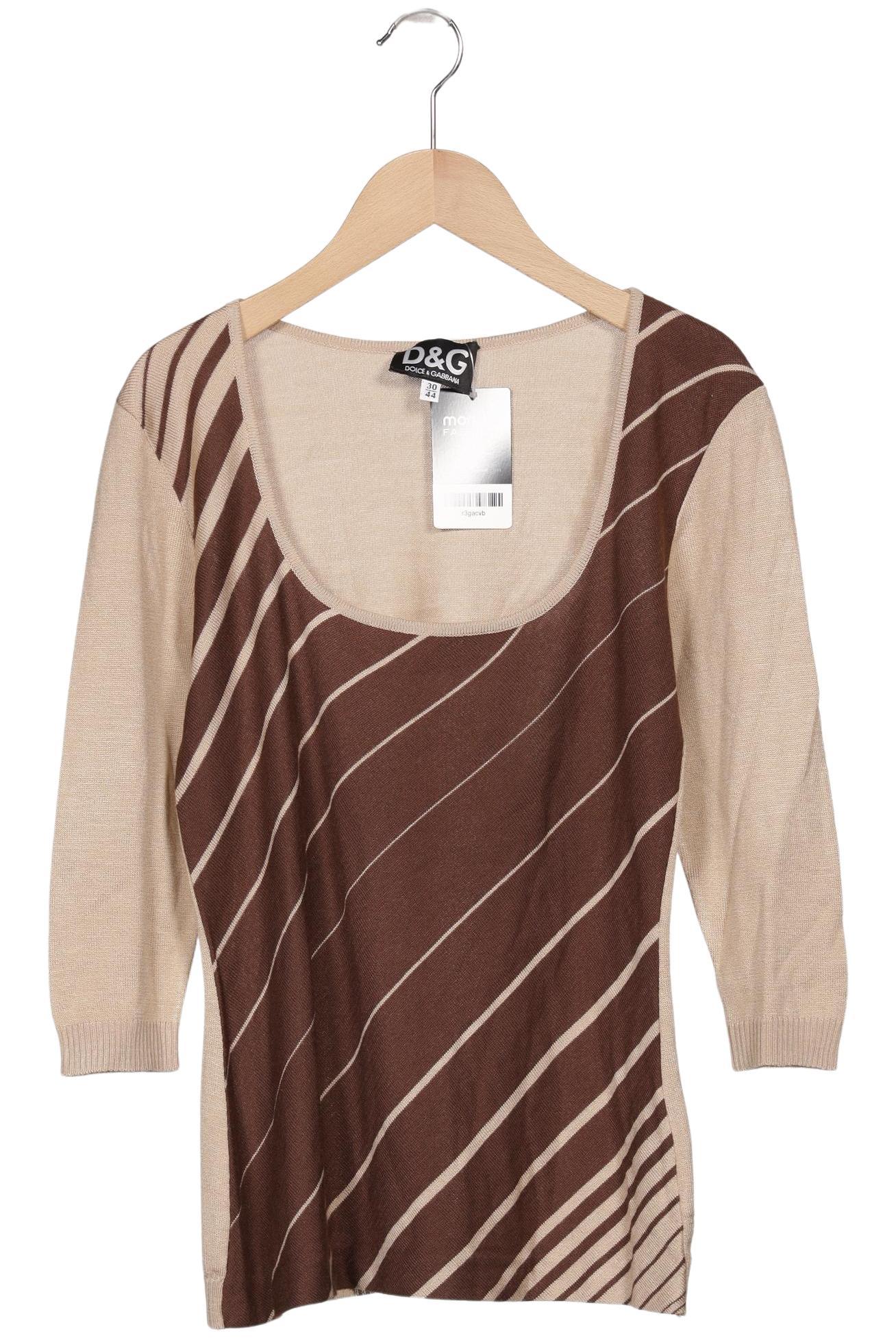 

D&G by Dolce&Gabbana Damen Langarmshirt, mehrfarbig, Gr. 44