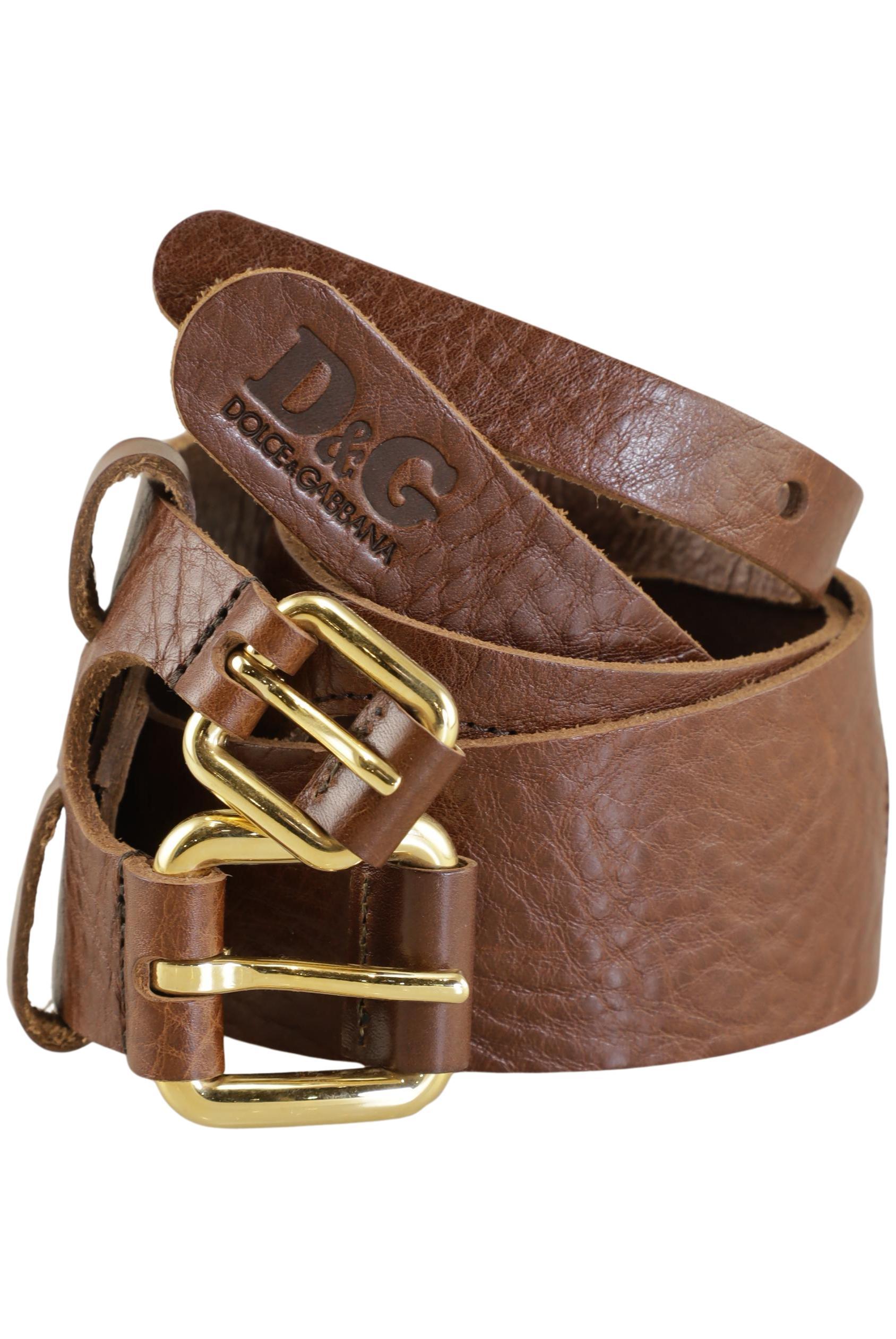 

D&G by Dolce&Gabbana Damen Gürtel, braun, Gr. 85