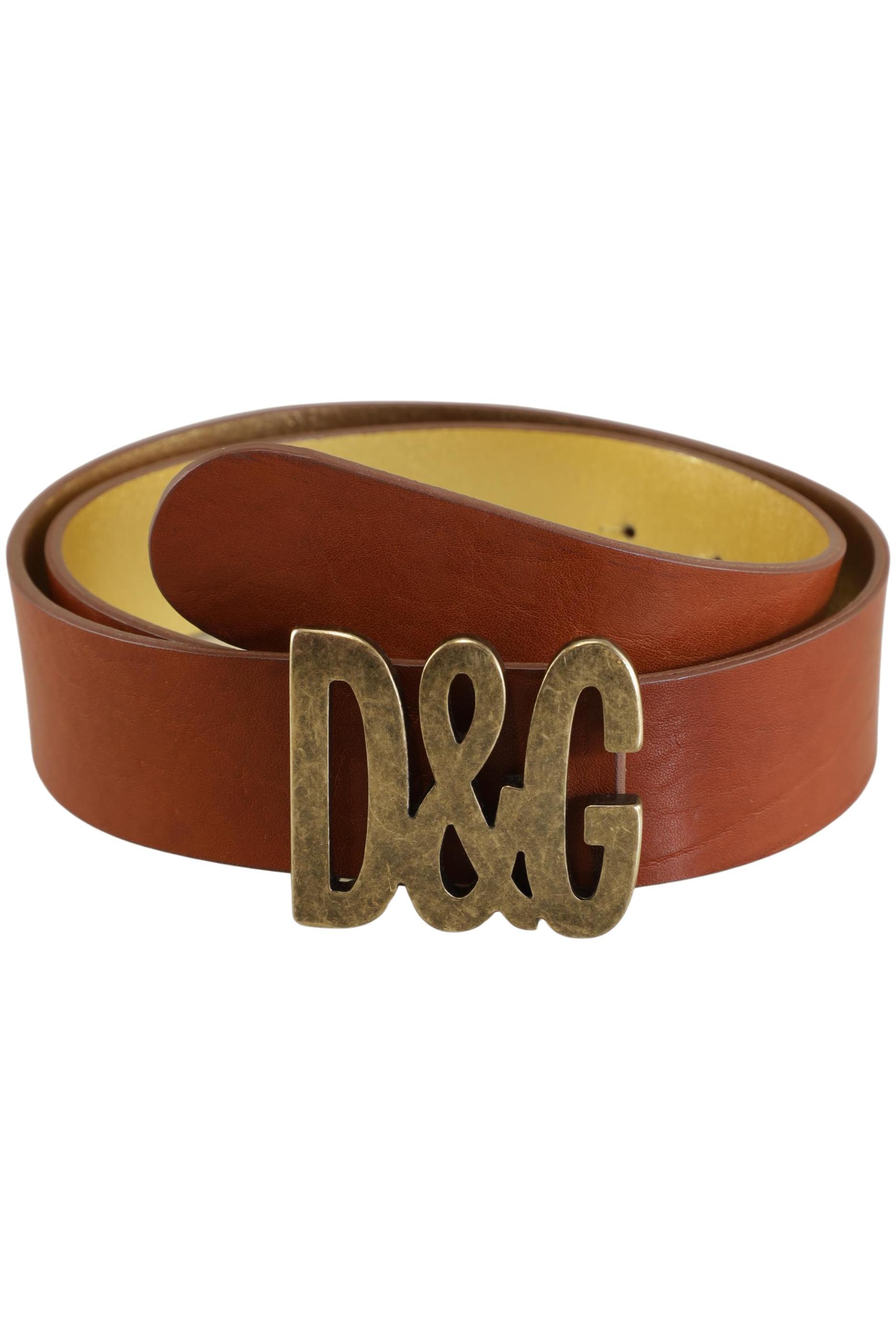 

D&G by Dolce&Gabbana Damen Gürtel, braun, Gr. 80