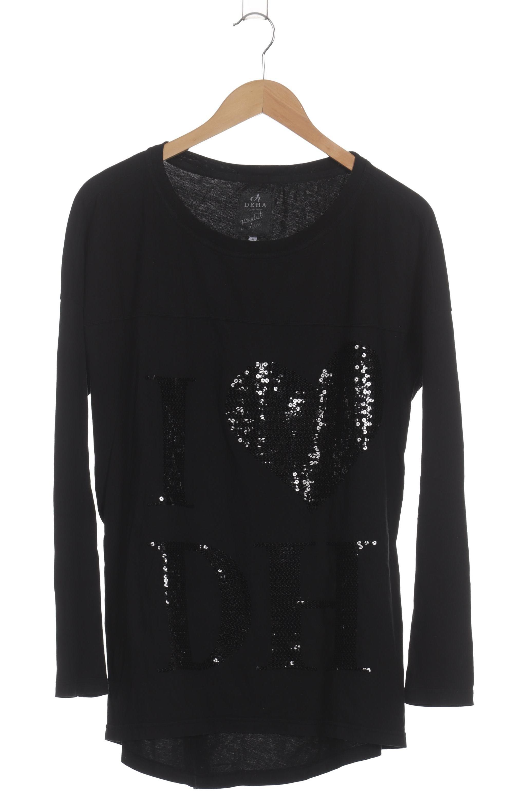 

Deha Damen Langarmshirt, schwarz, Gr.
