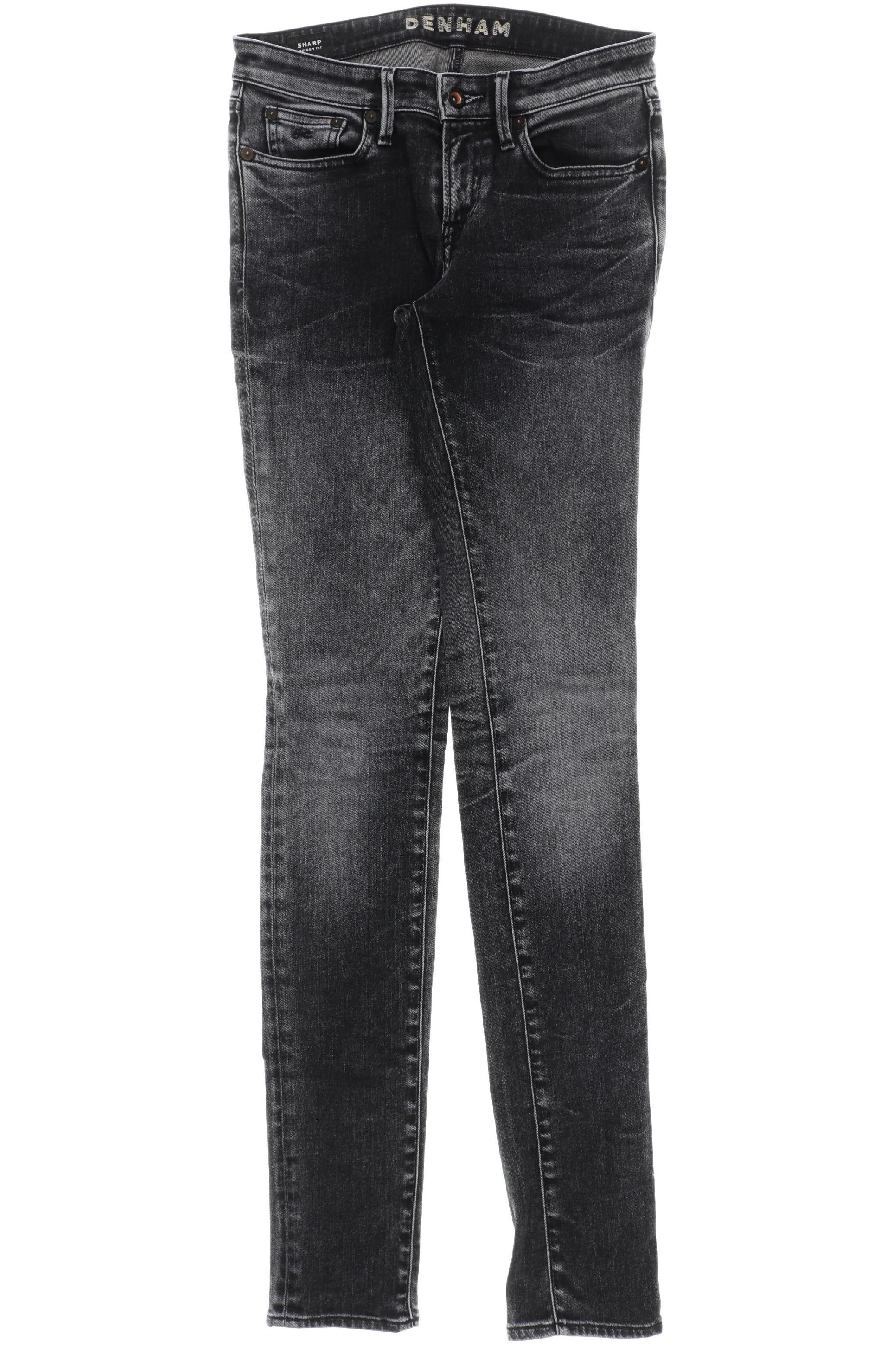 

Denham Damen Jeans, schwarz, Gr. 25