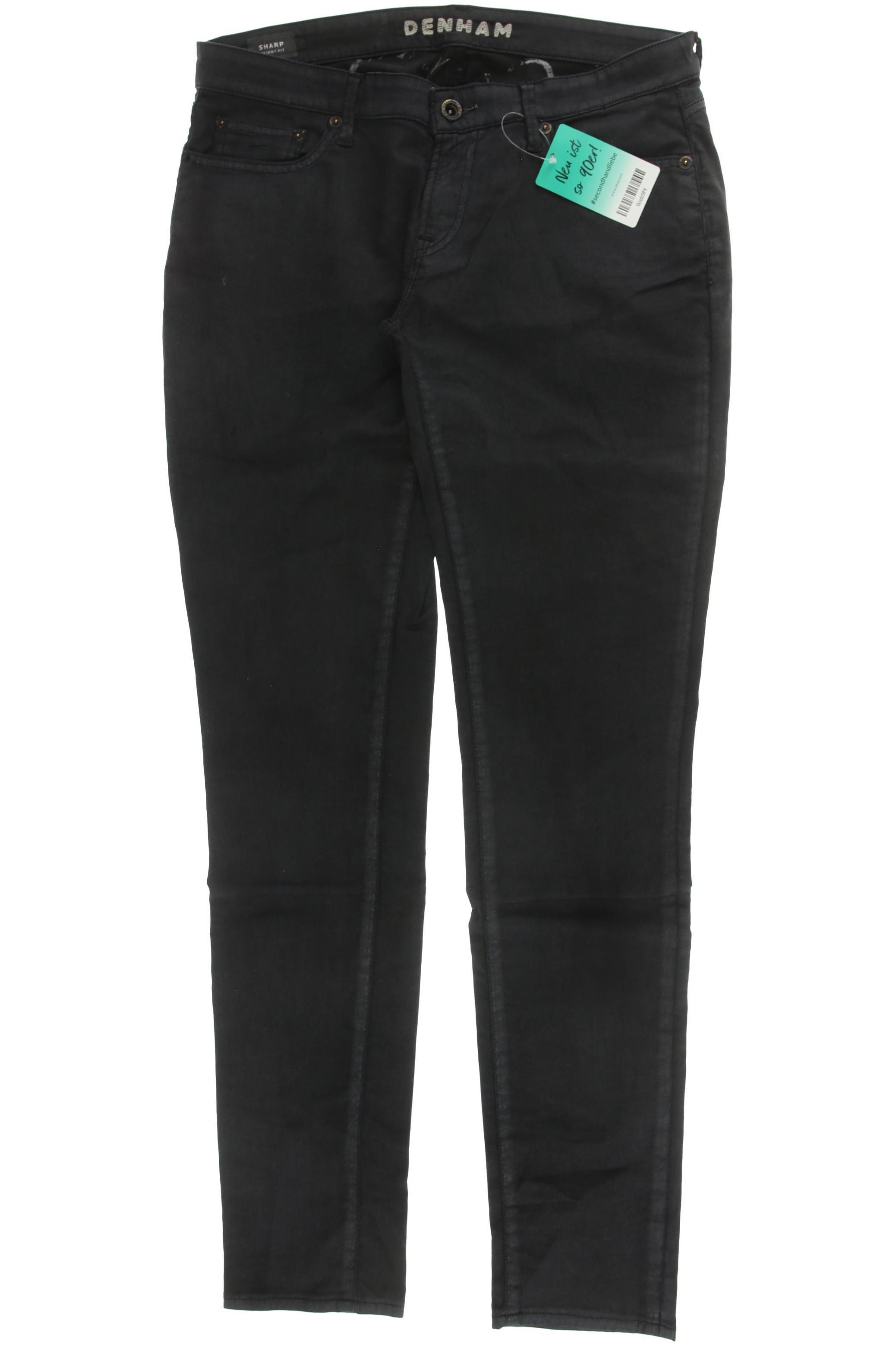 

Denham Damen Jeans, schwarz, Gr. 28