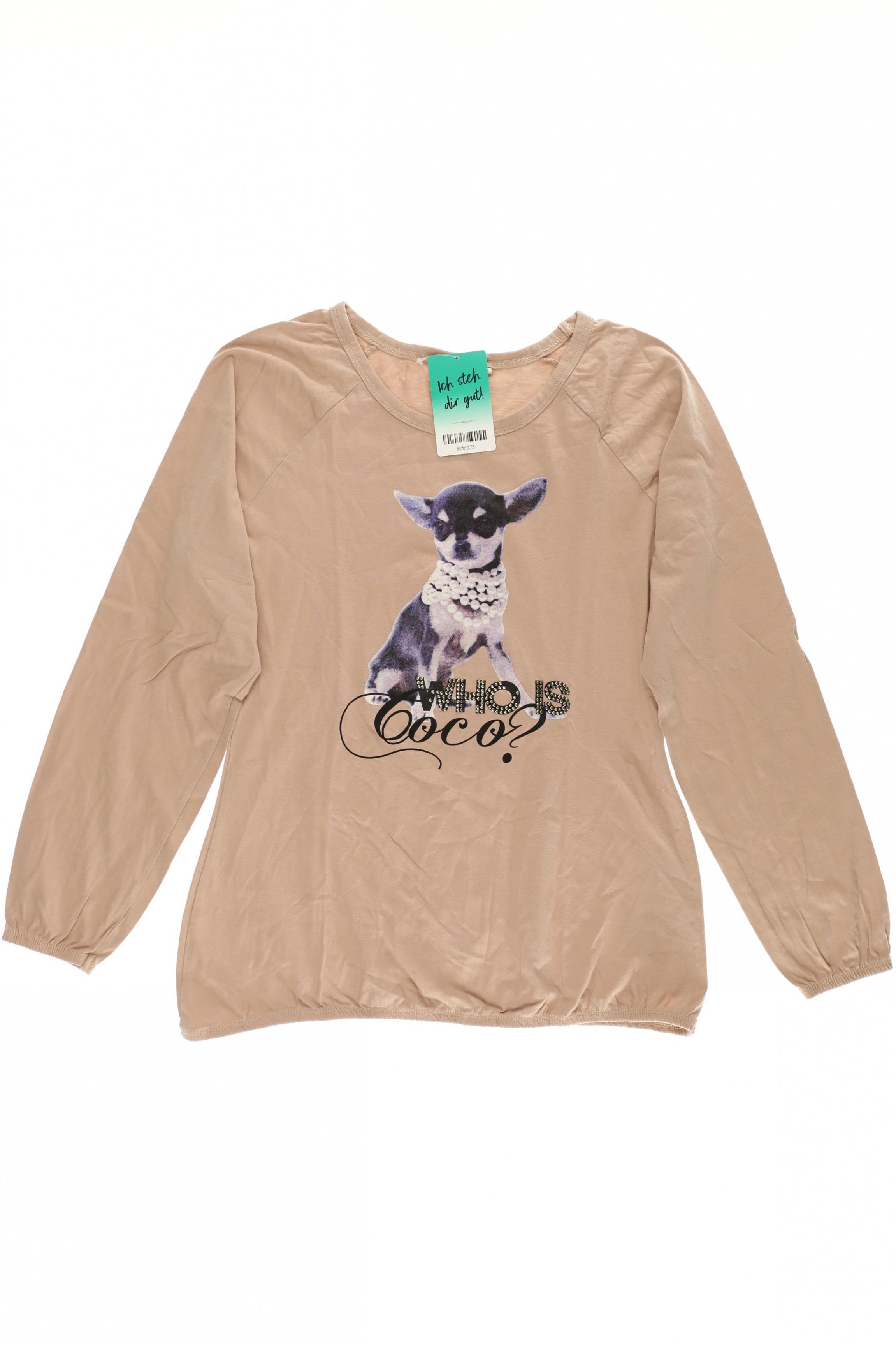 

Designers Remix Damen Langarmshirt, beige, Gr.