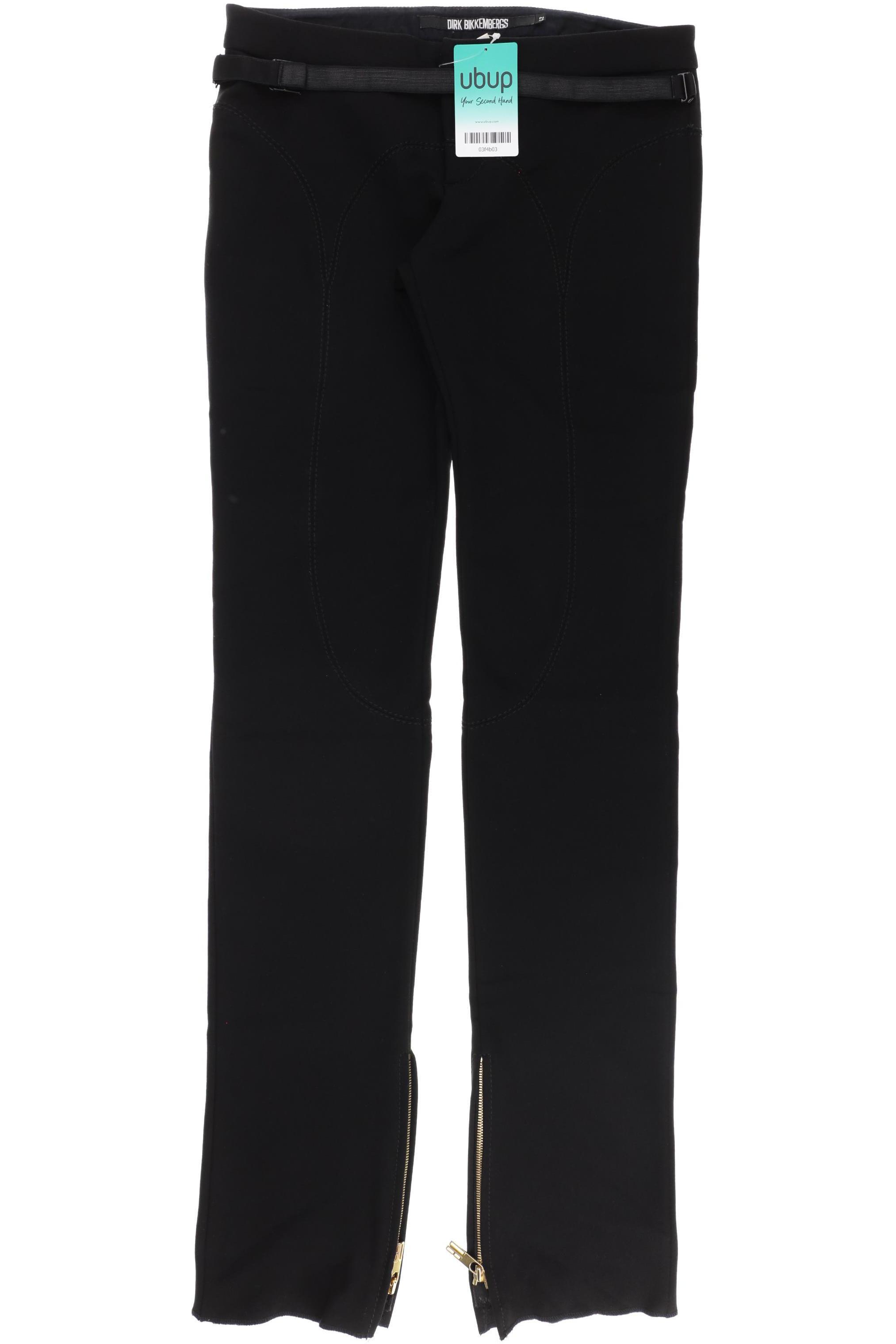 

Dirk Bikkembergs Damen Stoffhose, schwarz, Gr. 42