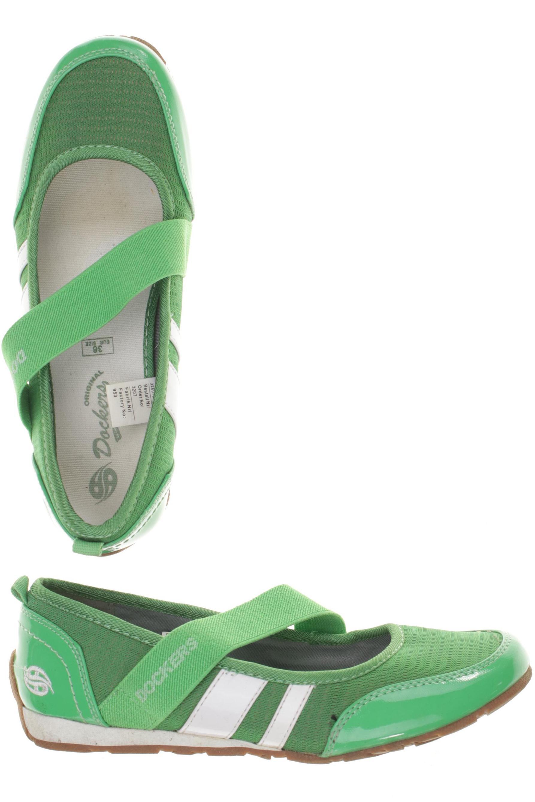 

Dockers Damen Ballerinas, grün, Gr. 36