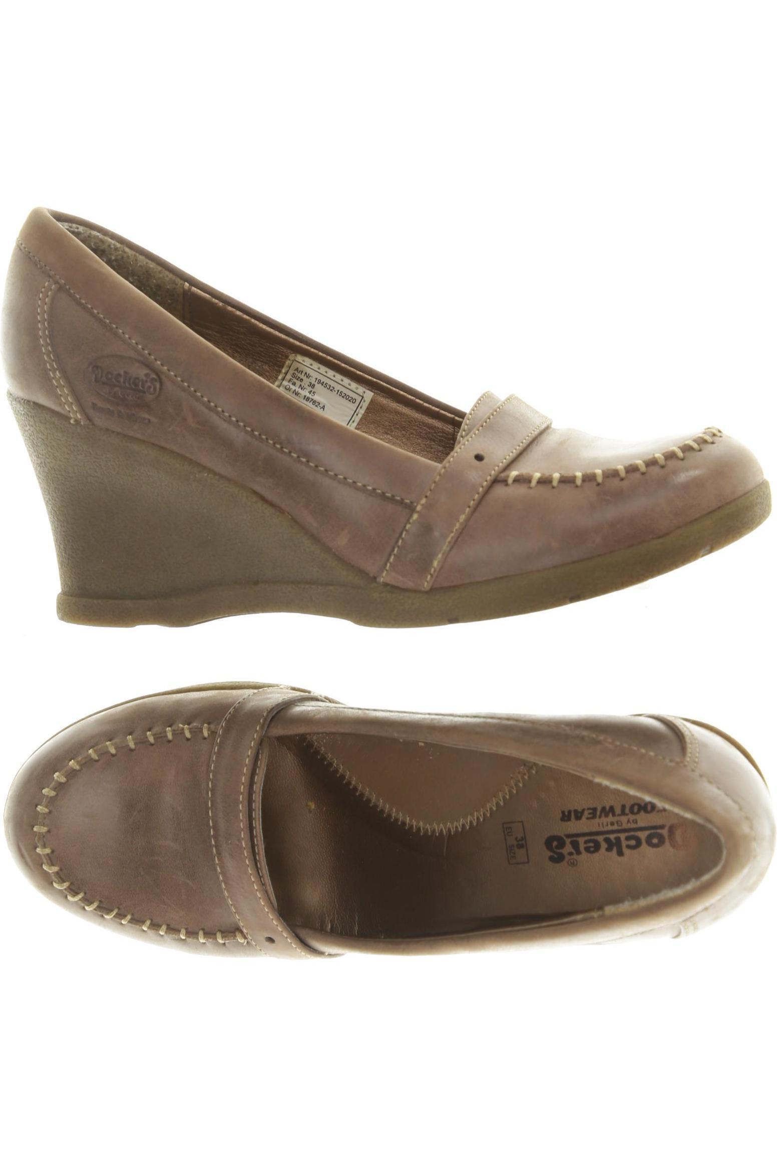 

Dockers Damen Pumps, braun, Gr. 38