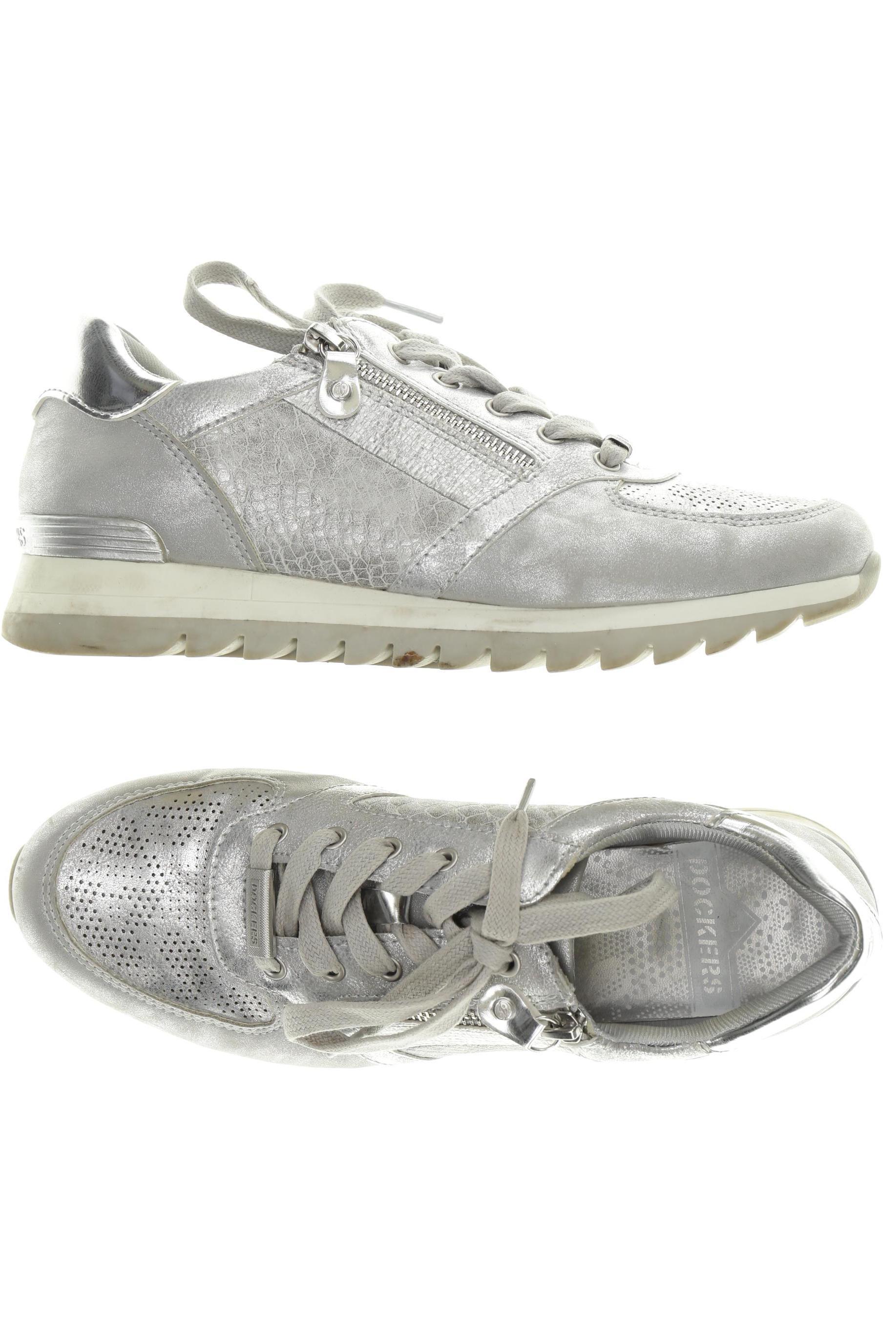 

Dockers Damen Sneakers, silber, Gr. 40