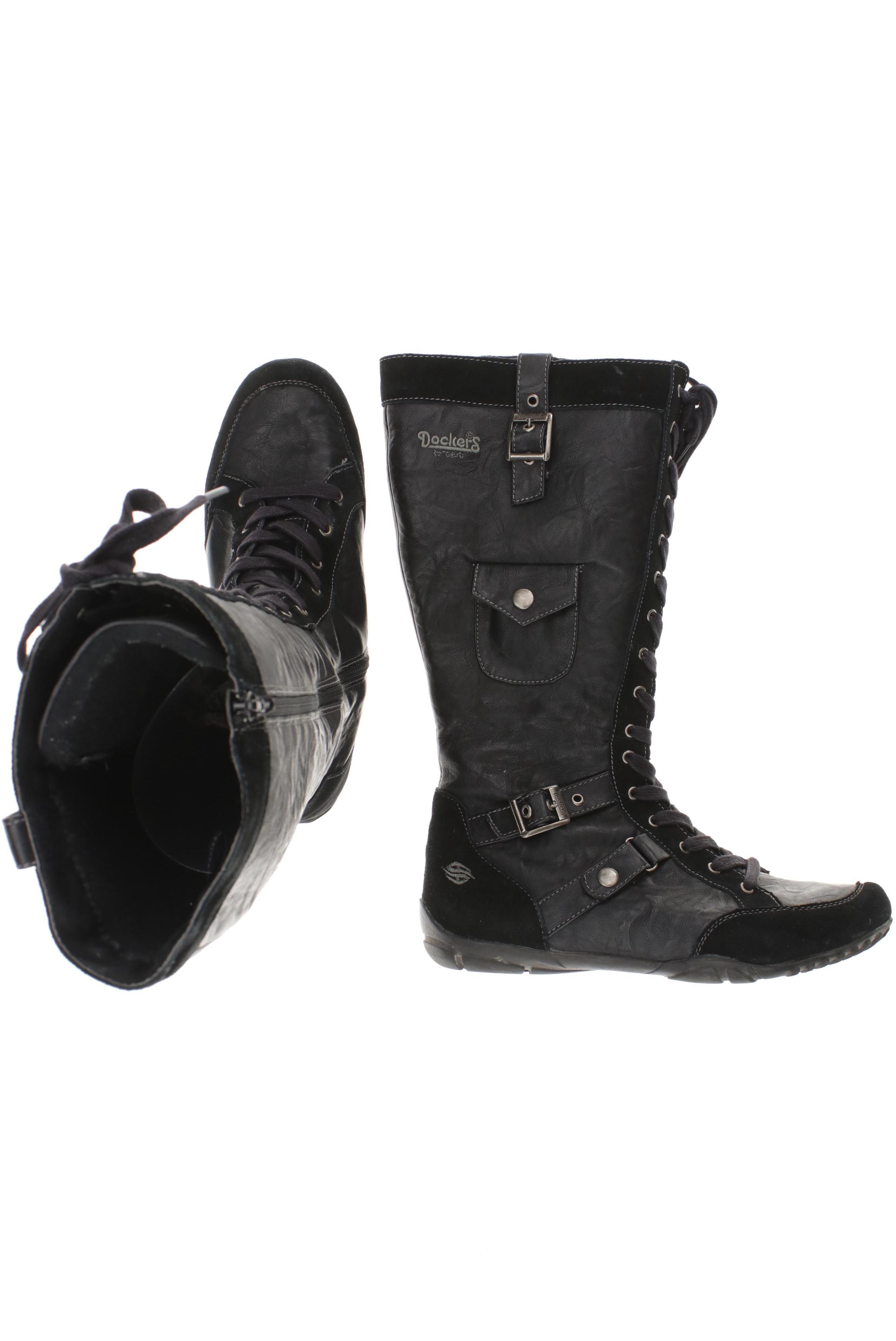 

Dockers Damen Stiefel, schwarz, Gr. 40