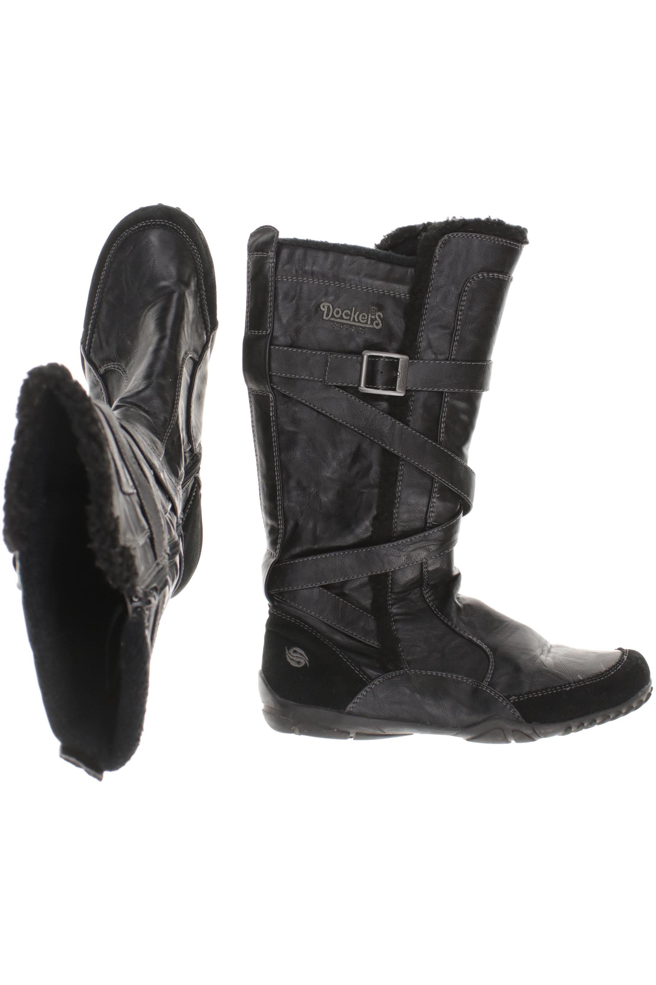 

Dockers Damen Stiefel, schwarz, Gr. 37
