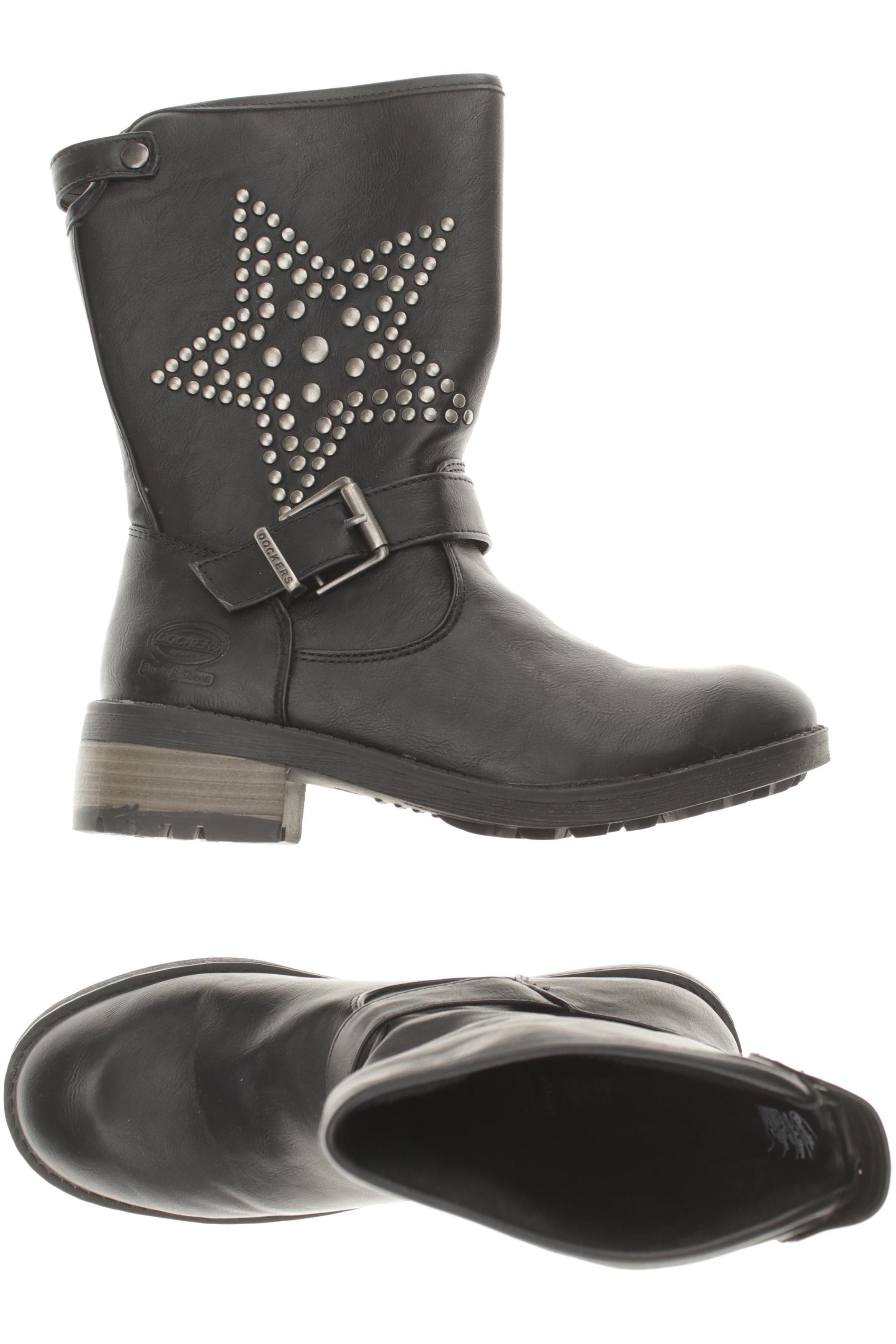 

Dockers Damen Stiefel, schwarz, Gr. 38