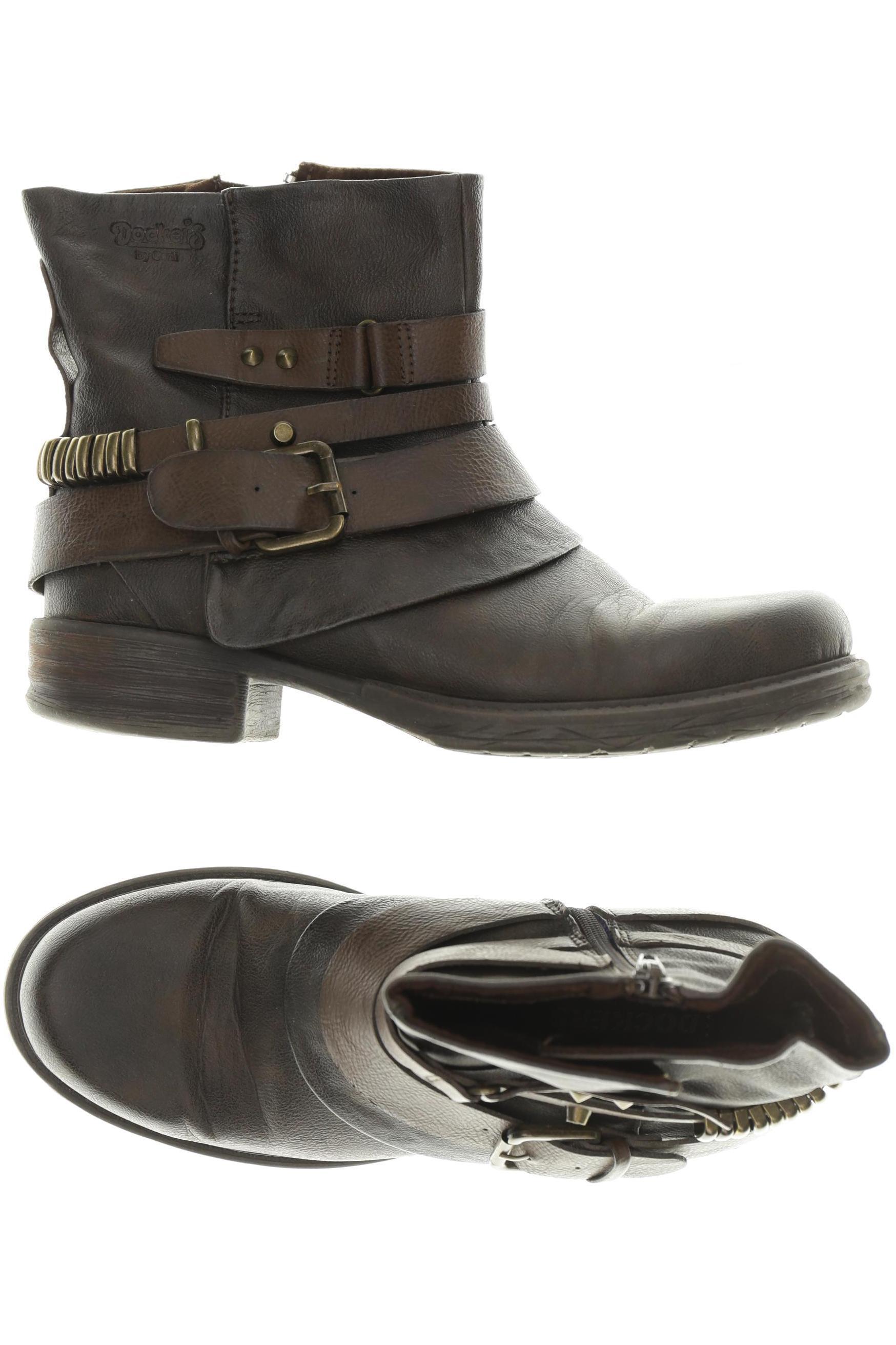 

Dockers Damen Stiefelette, braun, Gr. 37