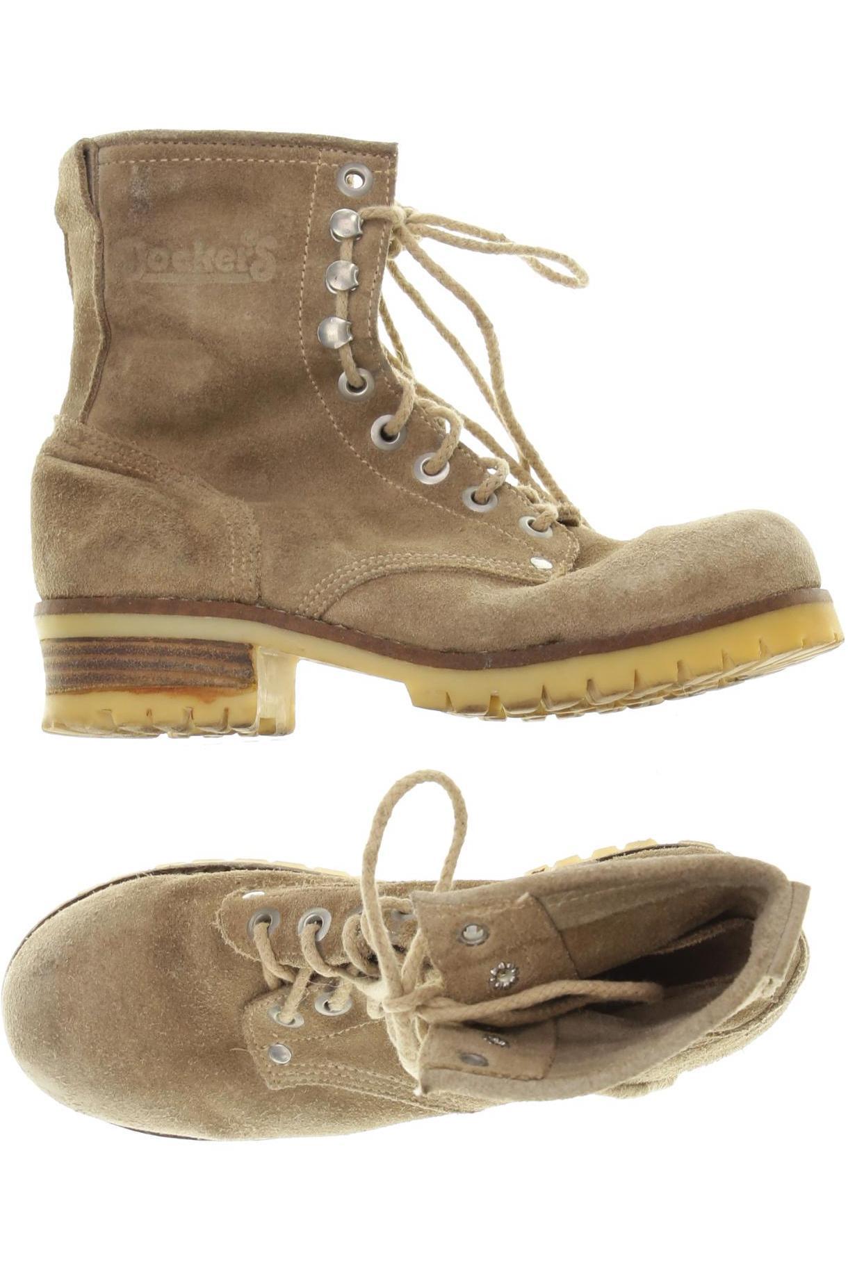 

Dockers Damen Stiefelette, beige, Gr. 38