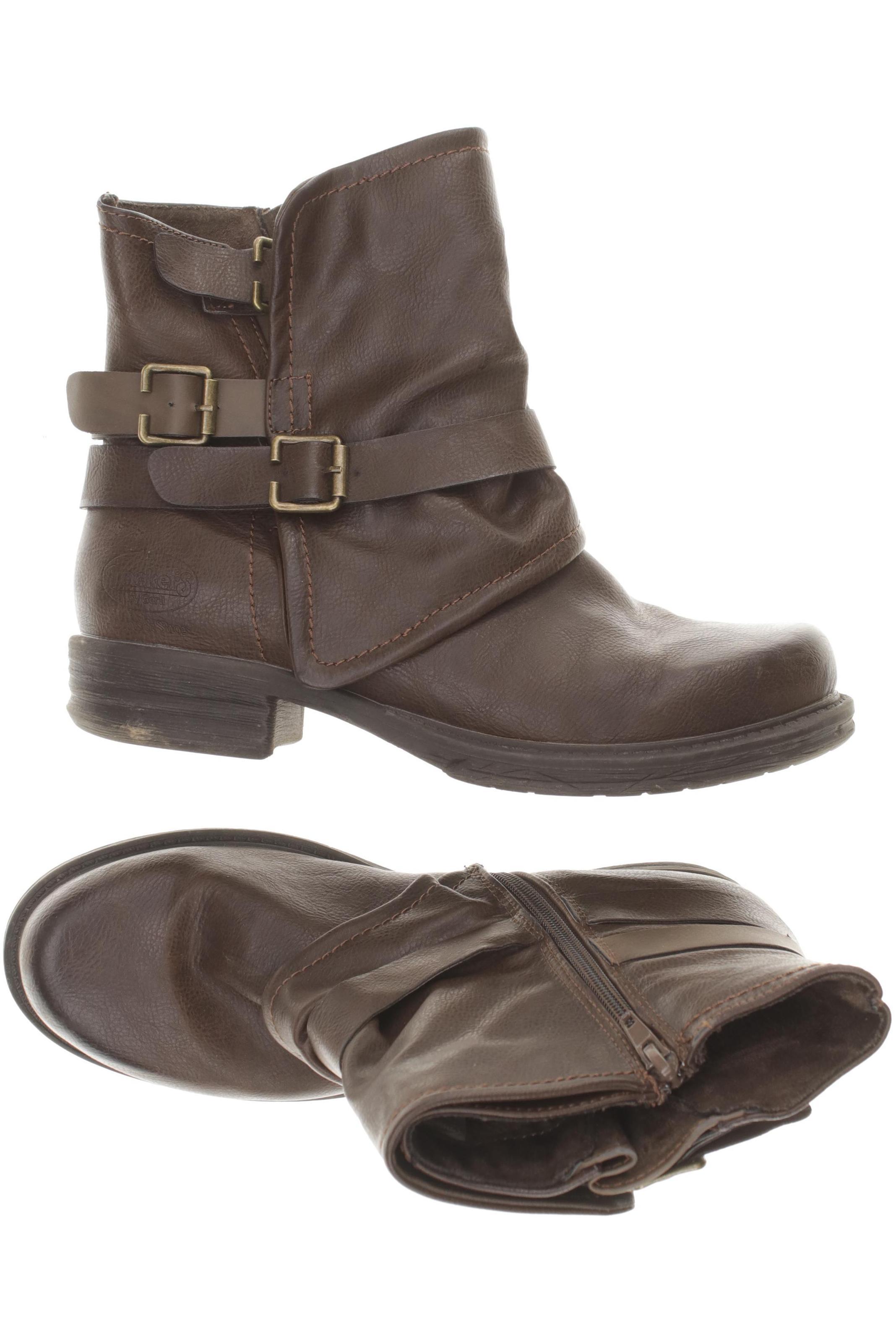 

Dockers Damen Stiefelette, braun, Gr. 39