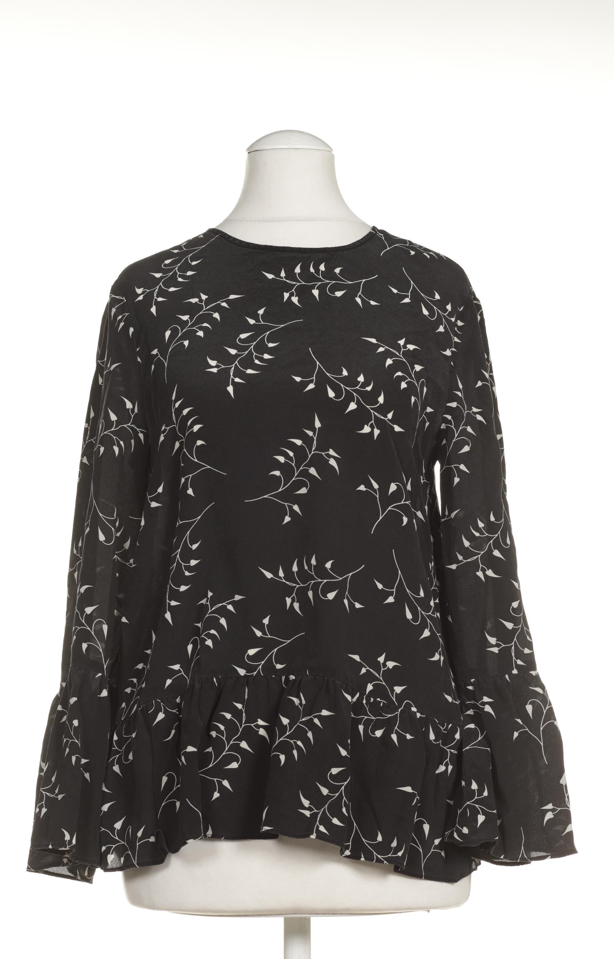 

Hallhuber Damen Bluse, schwarz, Gr. 34