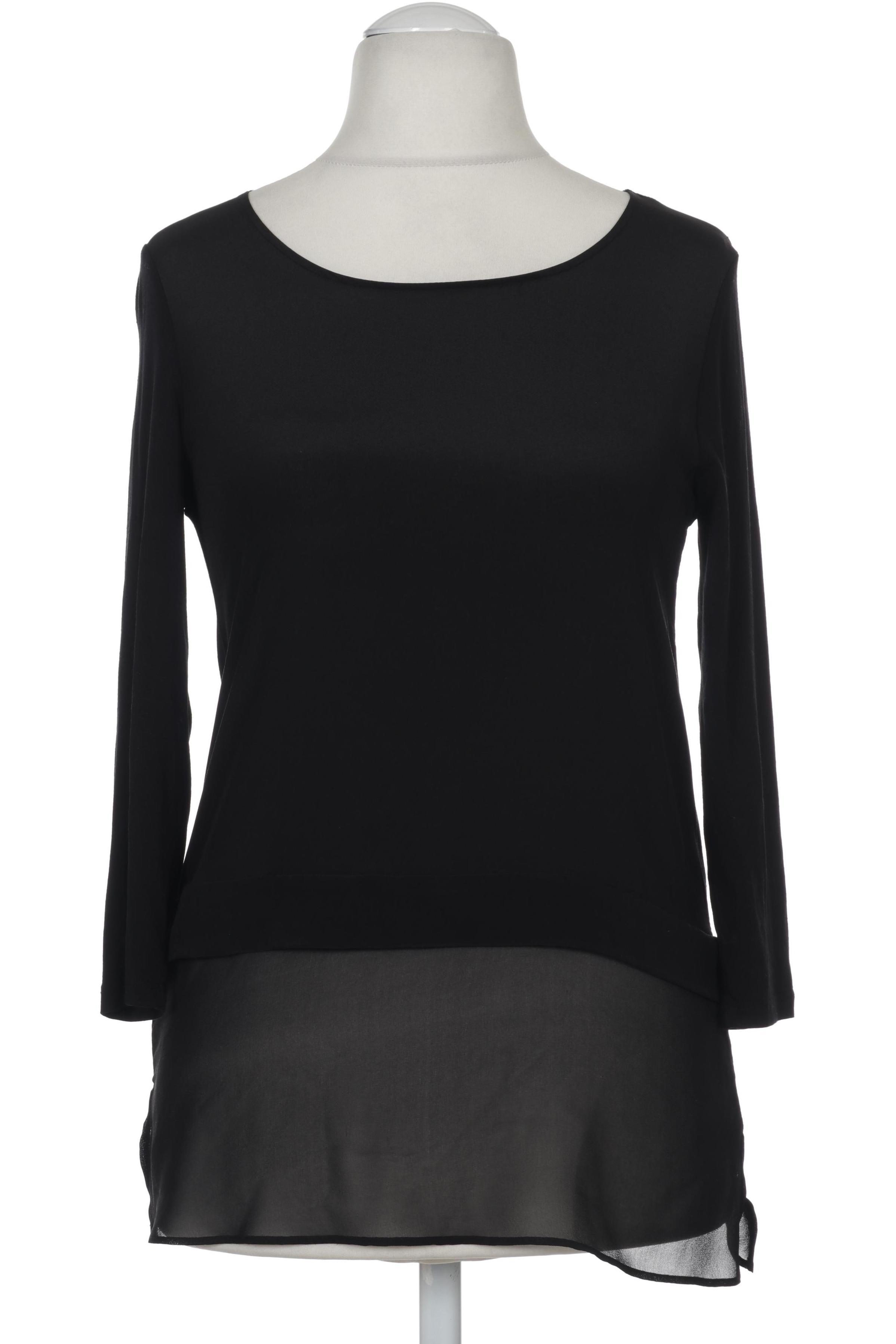 

Donna by Hallhuber Damen Langarmshirt, schwarz, Gr. 34