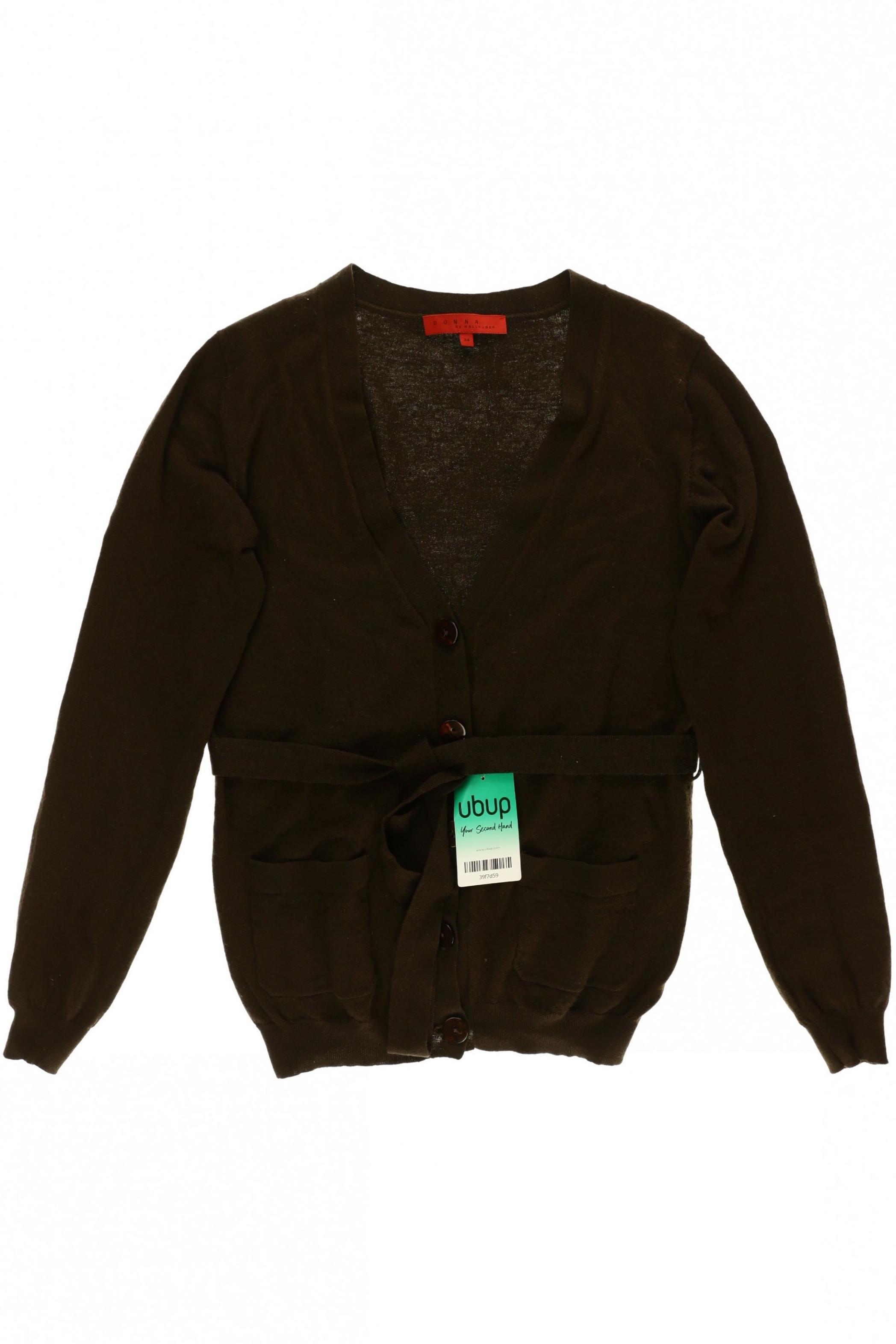 

Donna by Hallhuber Damen Strickjacke, braun, Gr. 34