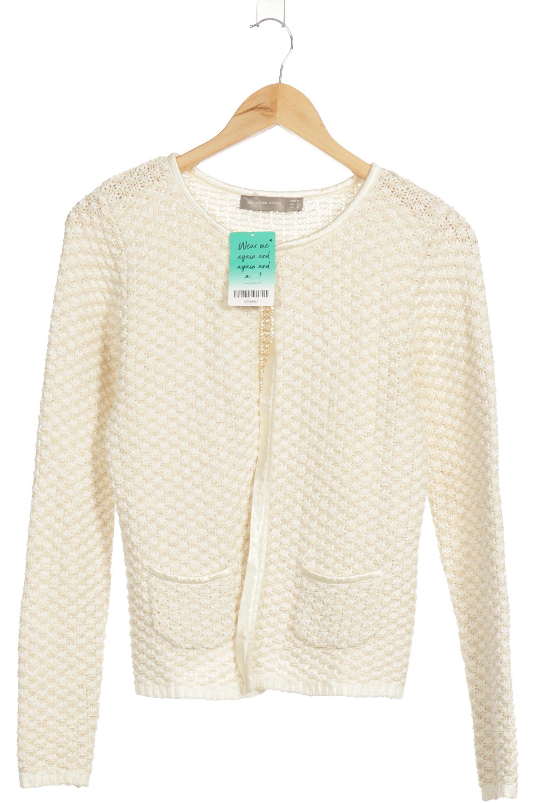 

Donna by Hallhuber Damen Strickjacke, beige, Gr. 38