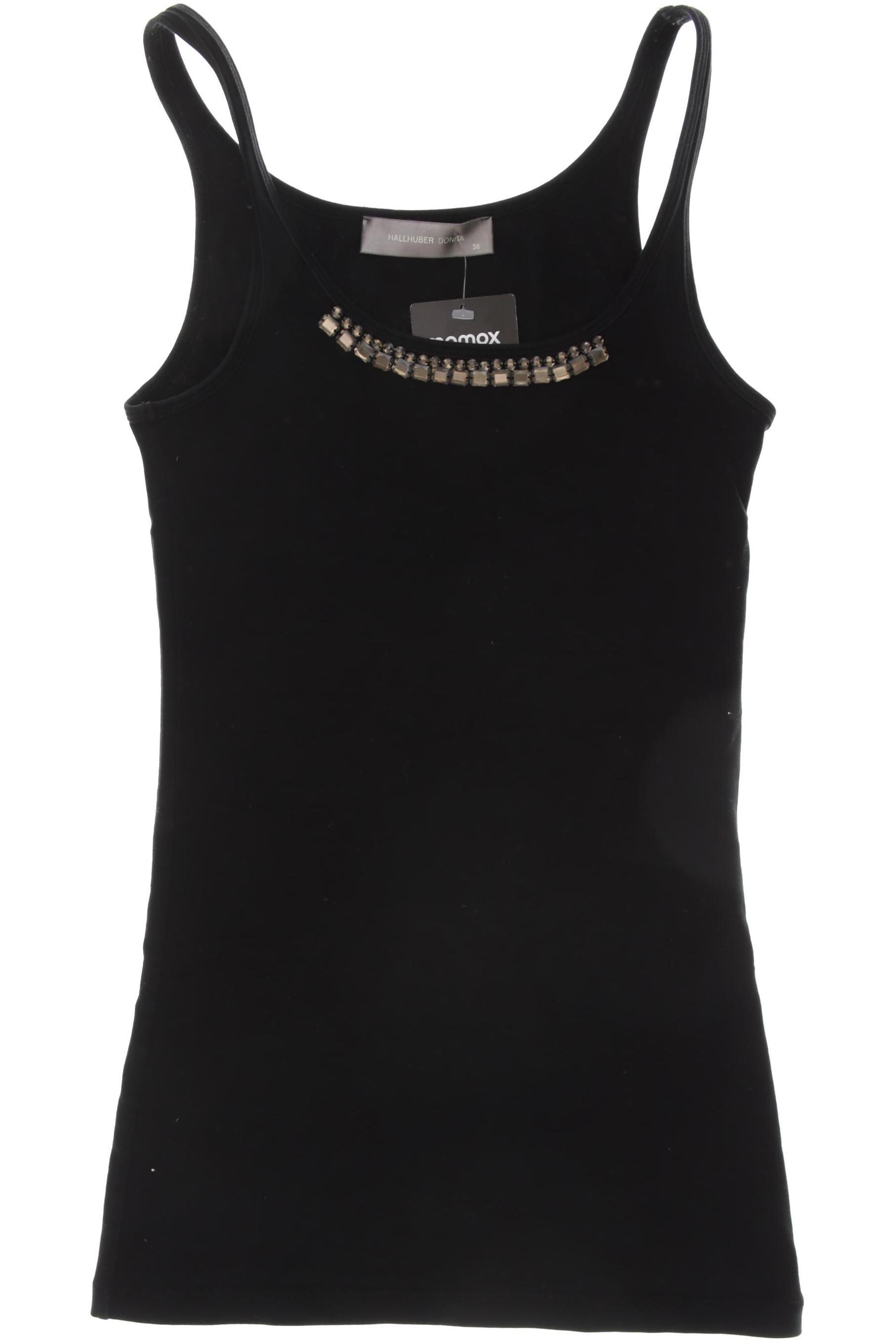 

Donna by Hallhuber Damen Top, schwarz, Gr. 36