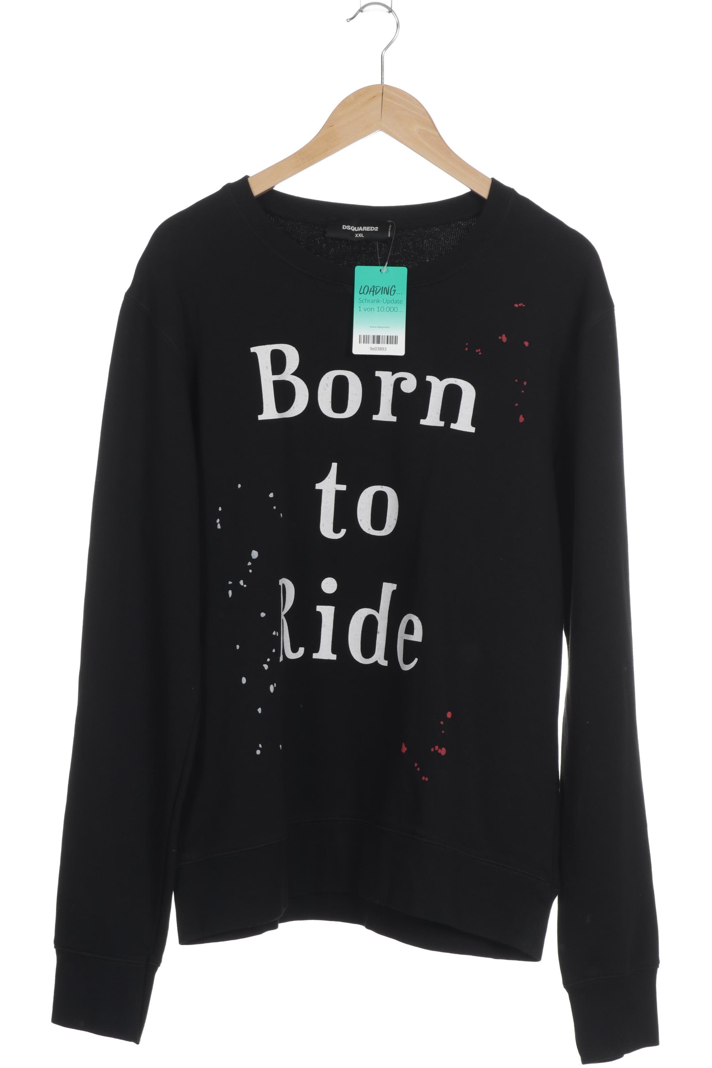 

Dsquared2 Herren Sweatshirt, schwarz, Gr.