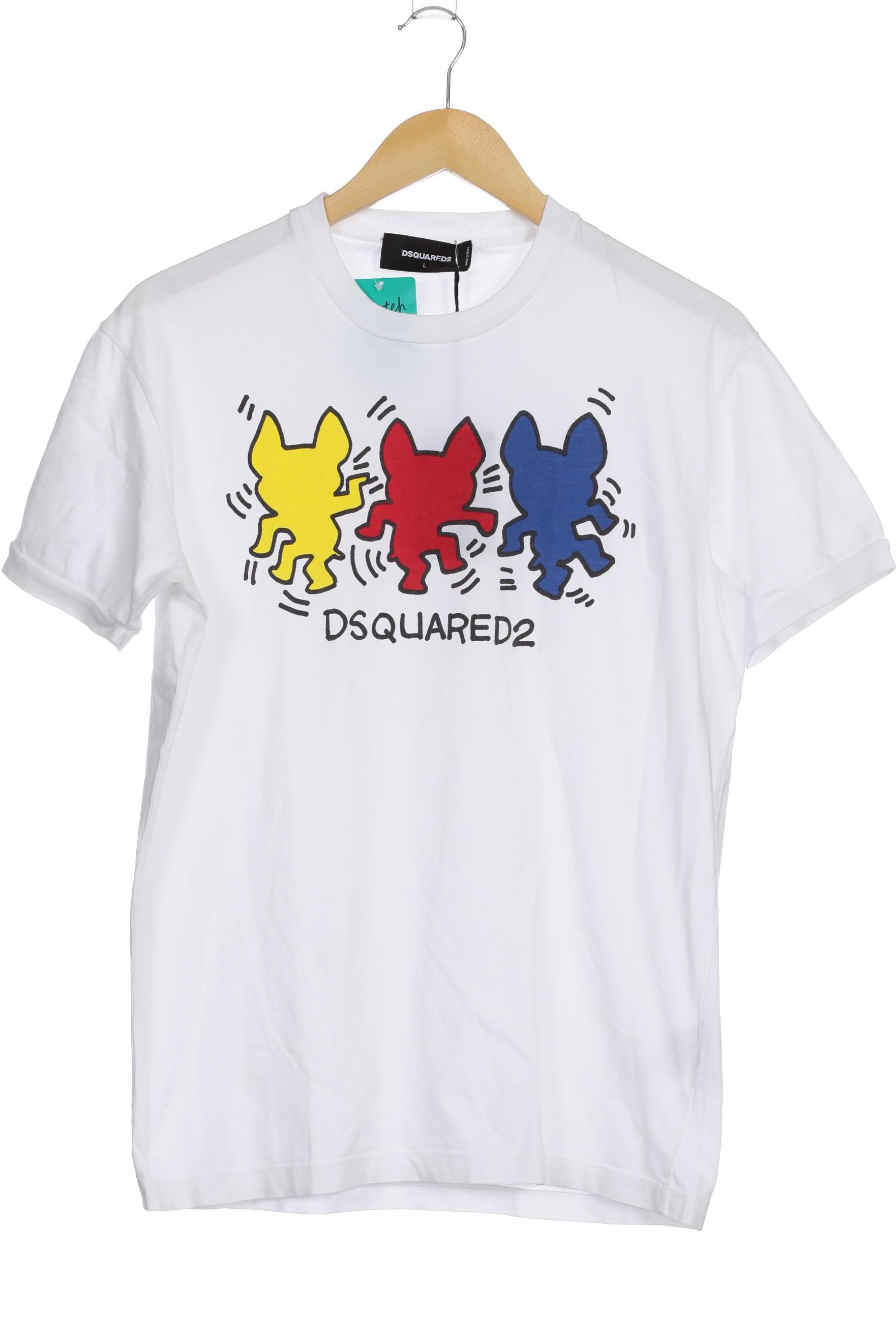 

Dsquared2 Herren T-Shirt, weiß, Gr.