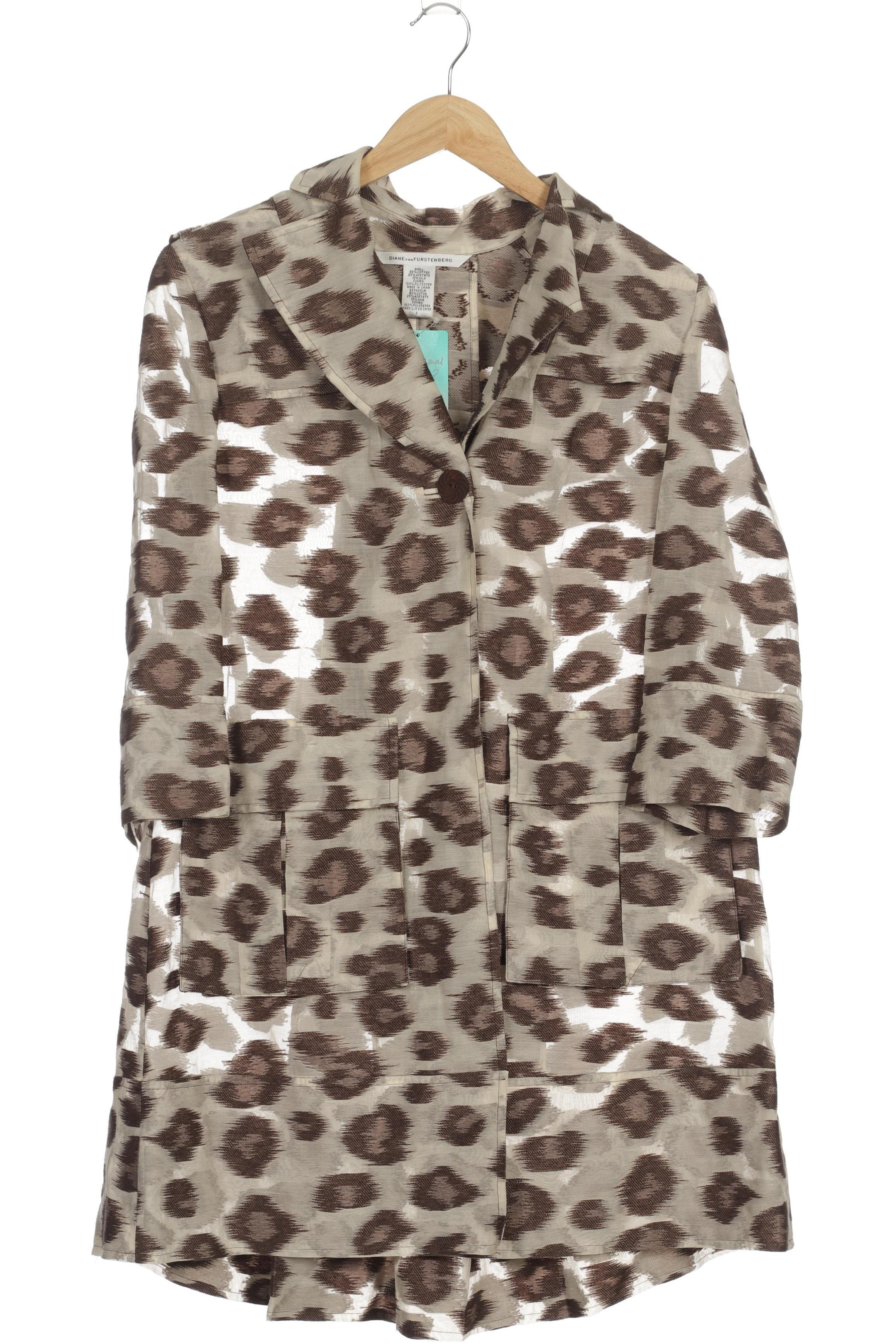 

Diane VON Furstenberg Damen Mantel, braun, Gr. 2