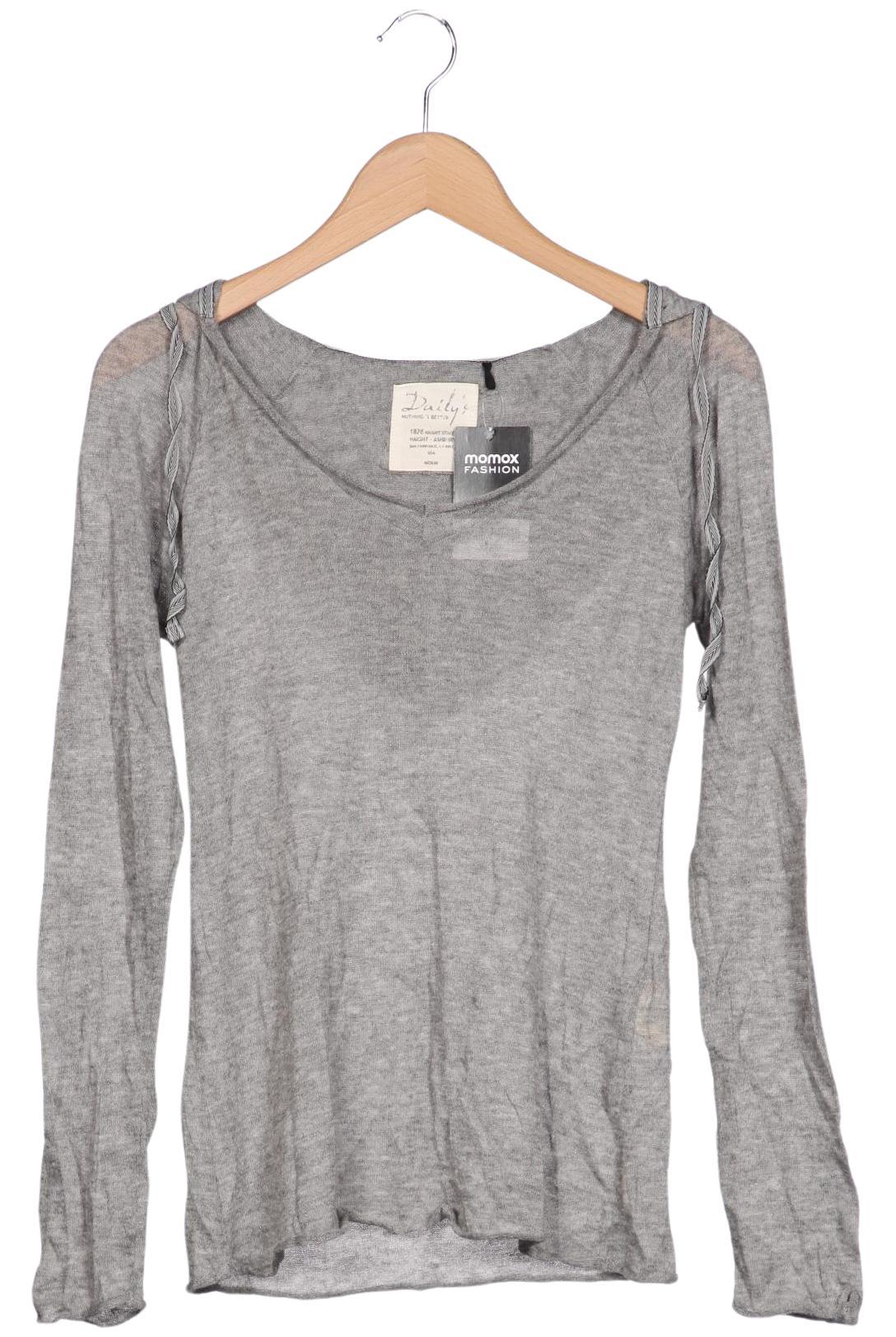 

Dailys Nothings Better Damen Kapuzenpullover, grau, Gr. 38