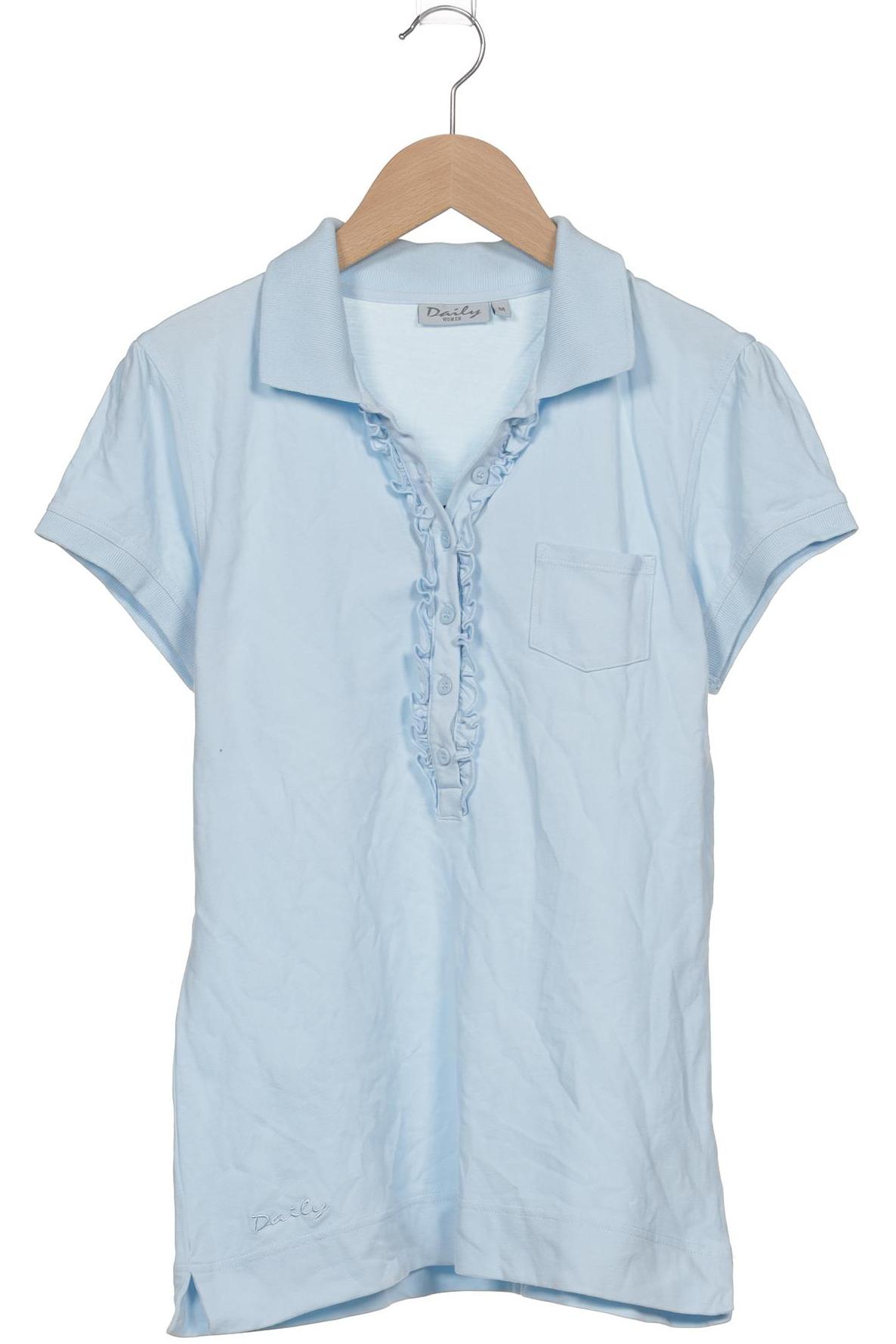 

Dailys Nothings Better Damen Poloshirt, hellblau, Gr. 38