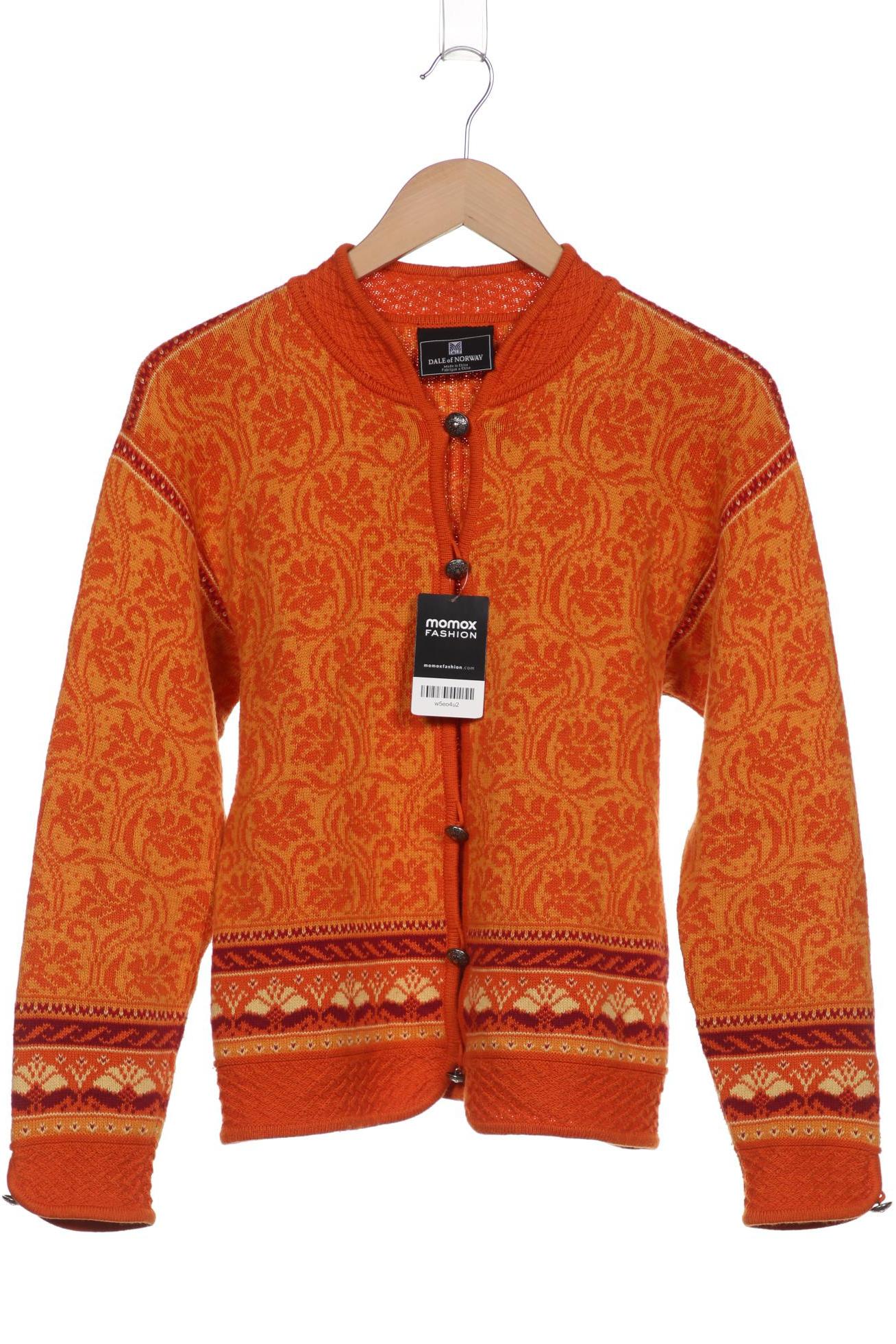 

Dale of Norway Damen Strickjacke, orange