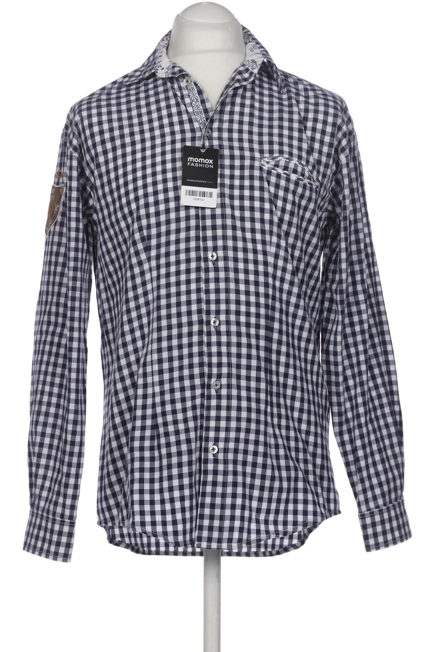 

Daller Tracht Herren Hemd, marineblau, Gr. 48