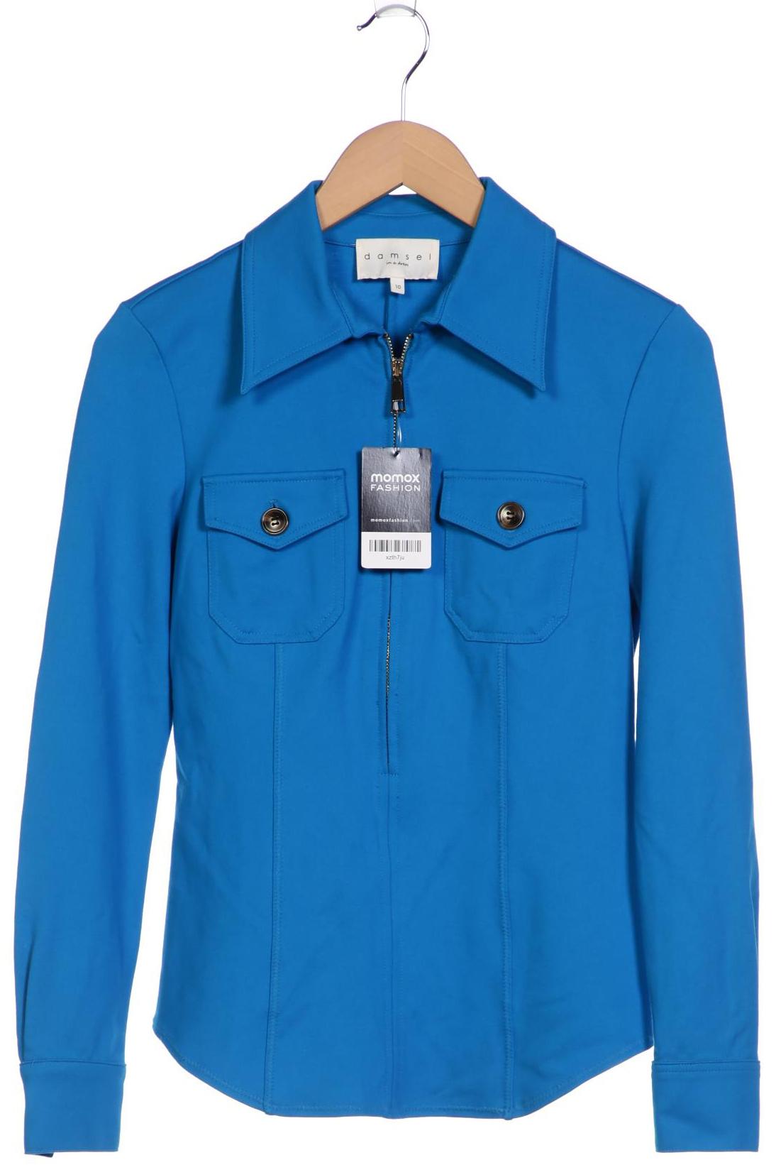 

damsel in a dress Damen Poloshirt, blau, Gr. 10