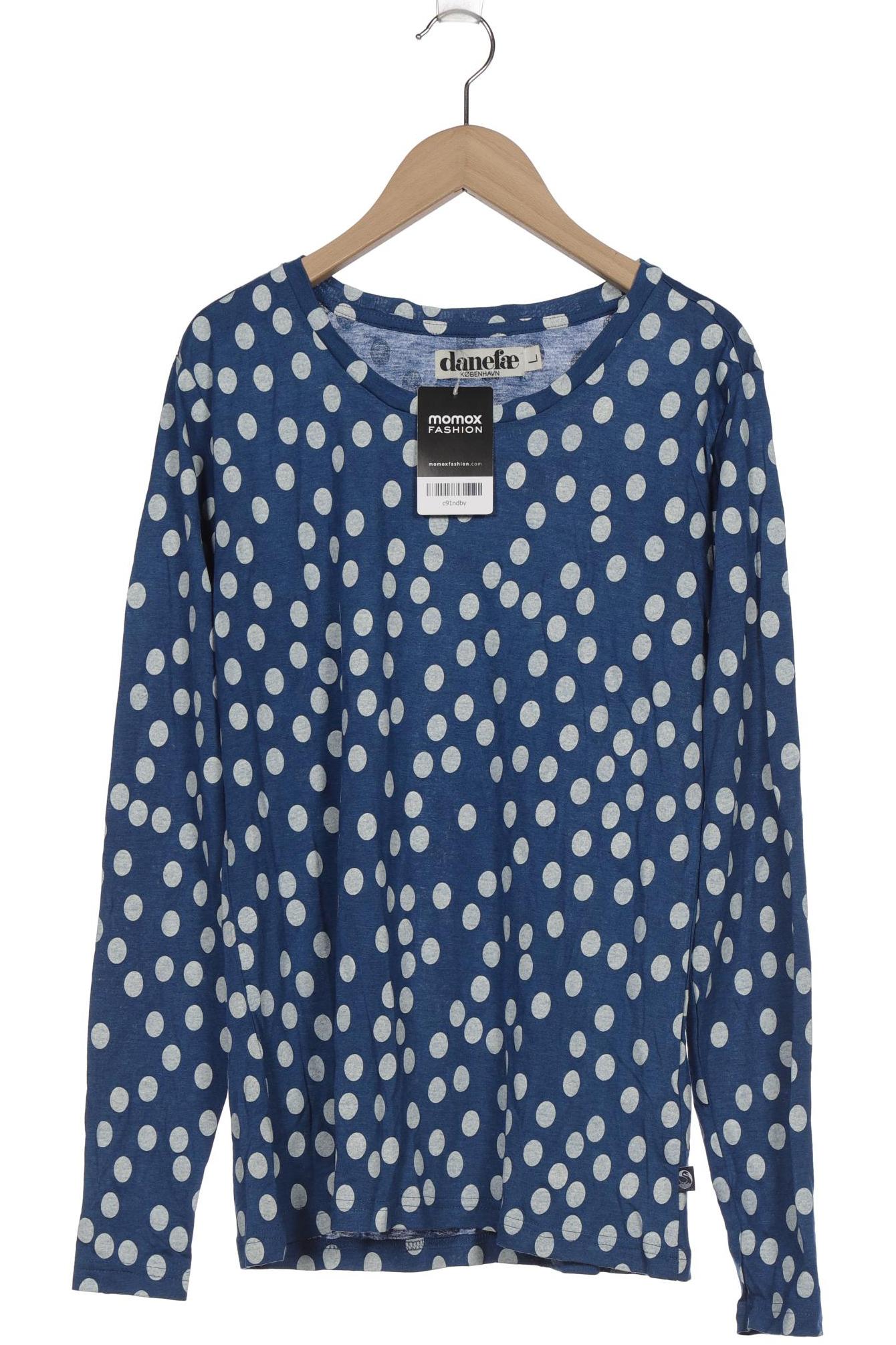 

Danefae Damen Langarmshirt, blau, Gr. 42