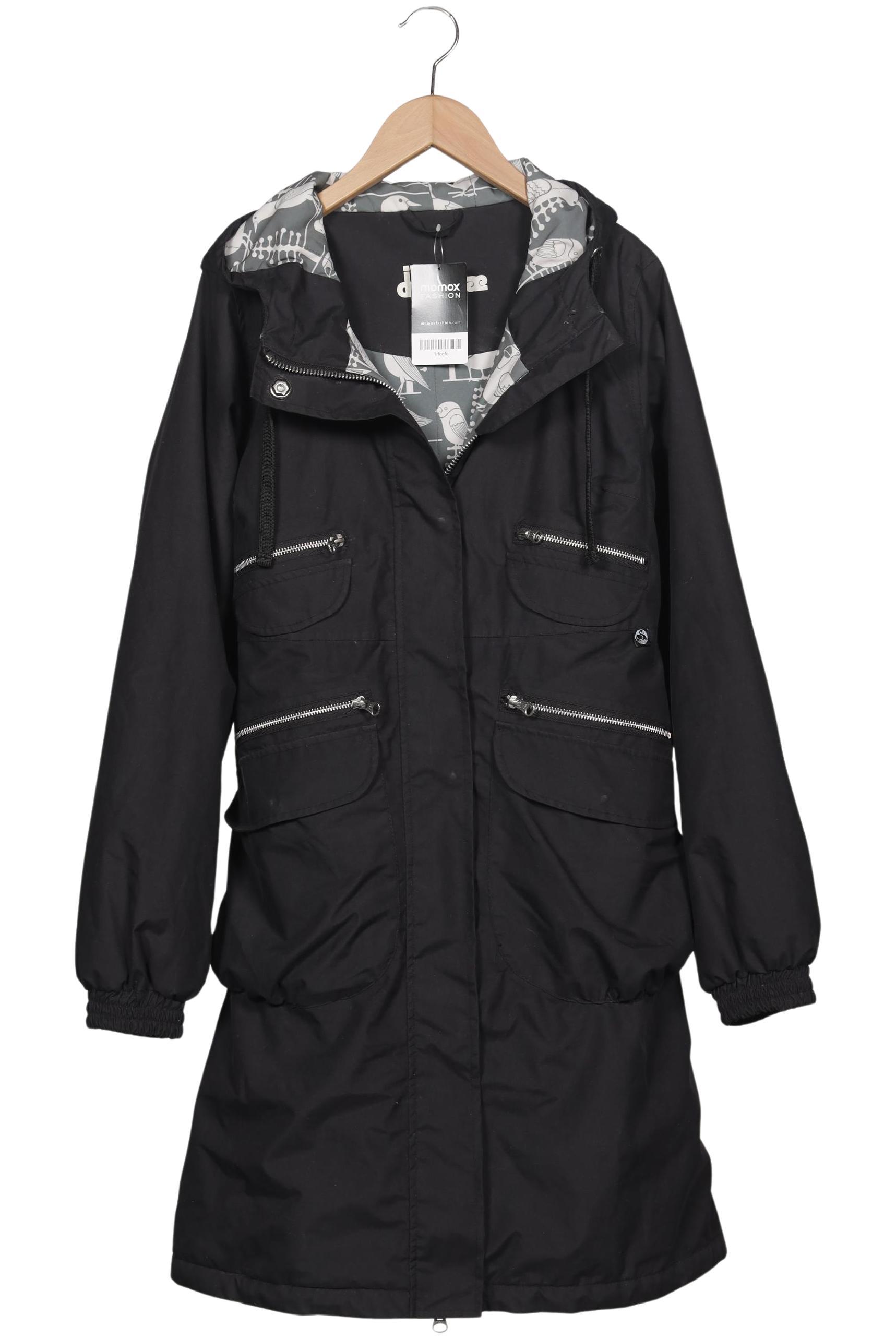 

Danefae Damen Mantel, schwarz, Gr. 36