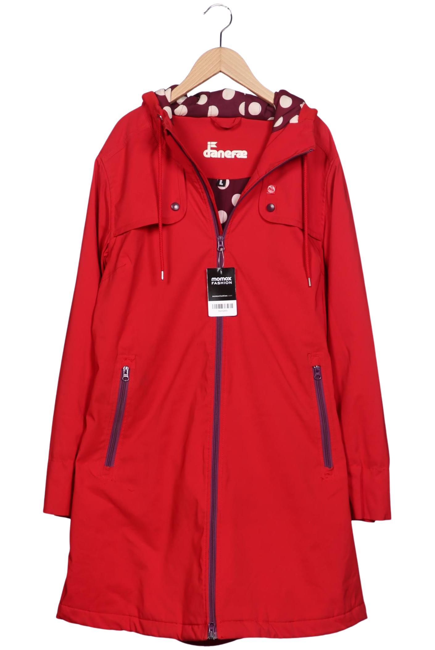 

Danefae Damen Mantel, rot, Gr. 42