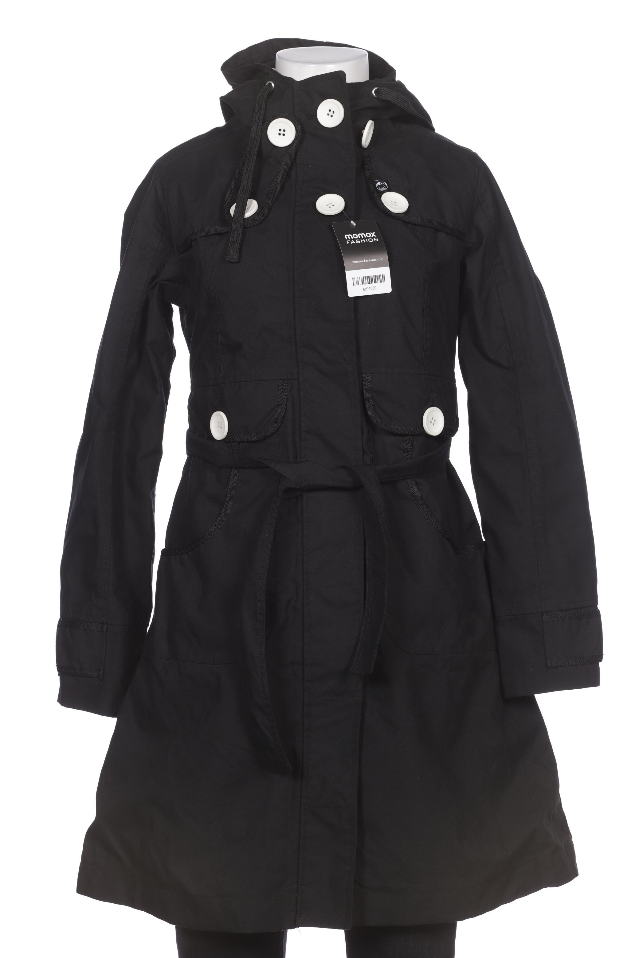 

Danefae Damen Mantel, schwarz, Gr. 34